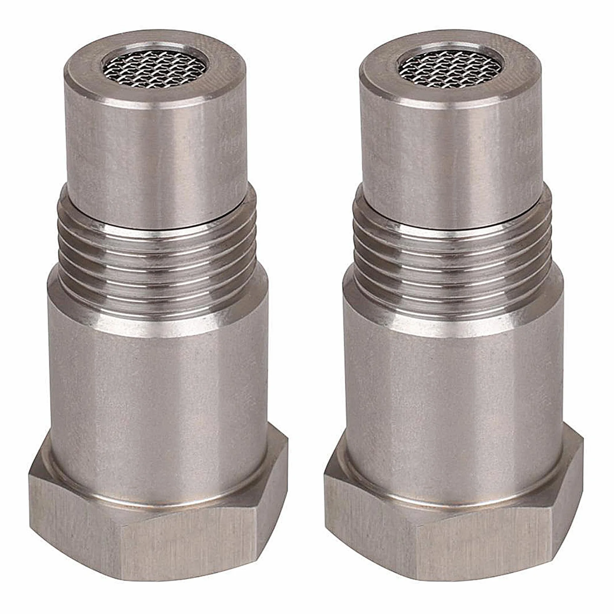Emulatore Sonda Lambda 2 pezzi Prolunga Sensore di Ossigeno M18 x 1,5 mm Filtro O2 Adattatore 45 mm per Auto