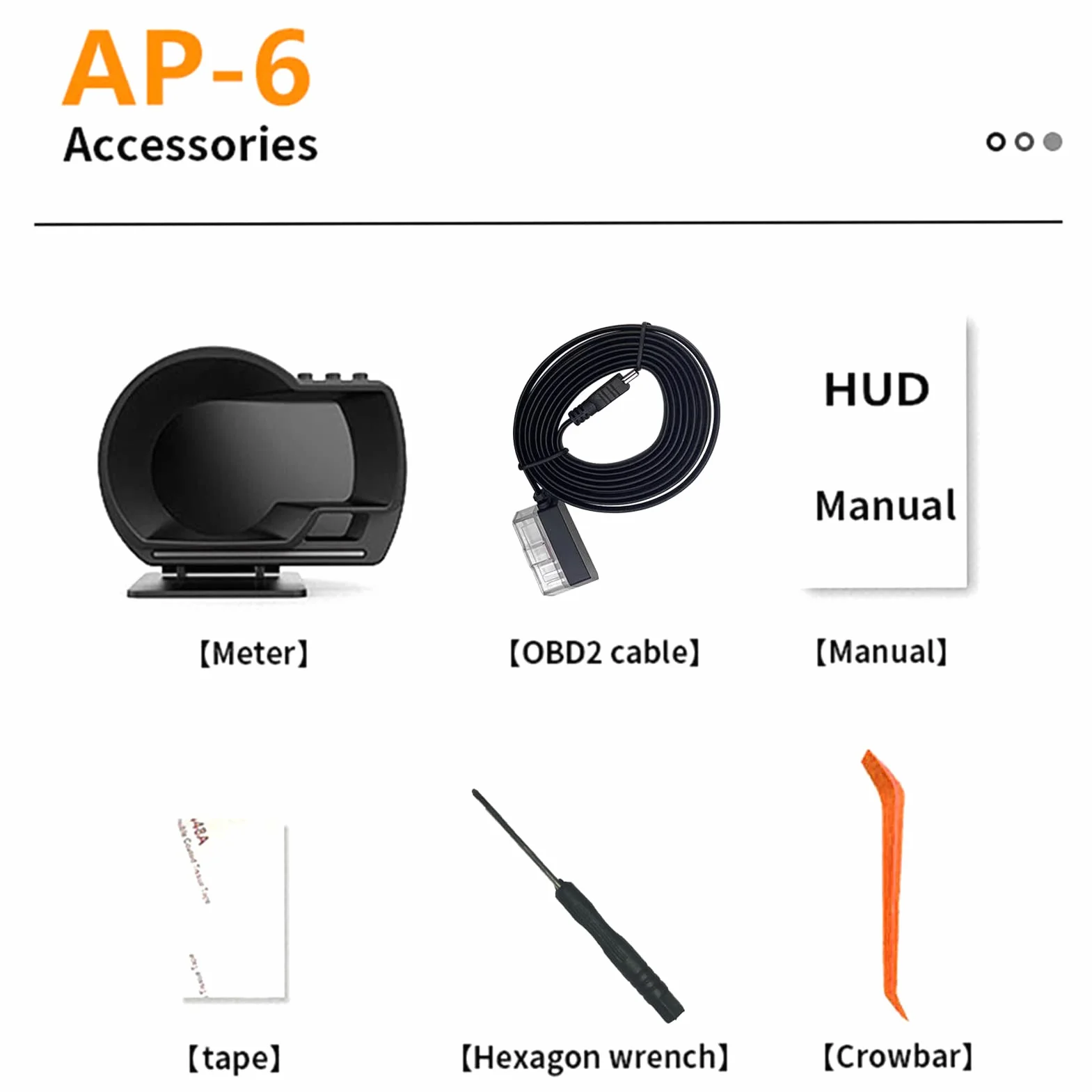 Display HUD per Auto OBDⅡ GPS Smart Gauge Tachimetro Strumento diagnostico Eliminazione codice Errore Guida sicura Allarme guasto Computer