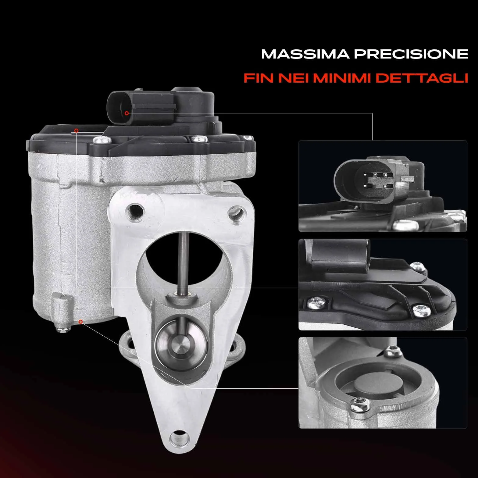 Frankberg Valvola EGR Compatibile con Megan.e II BM0/1 CM0/1 1.9 dCi Laguna II Grandtour KG0/1 1.9 dCi Laguna II BG0/1 1.9 dCi Grand Vitara II JT TD TE 1.9 DDiS AWD Scénic II JM0/1 1.9 dCi 8200507299