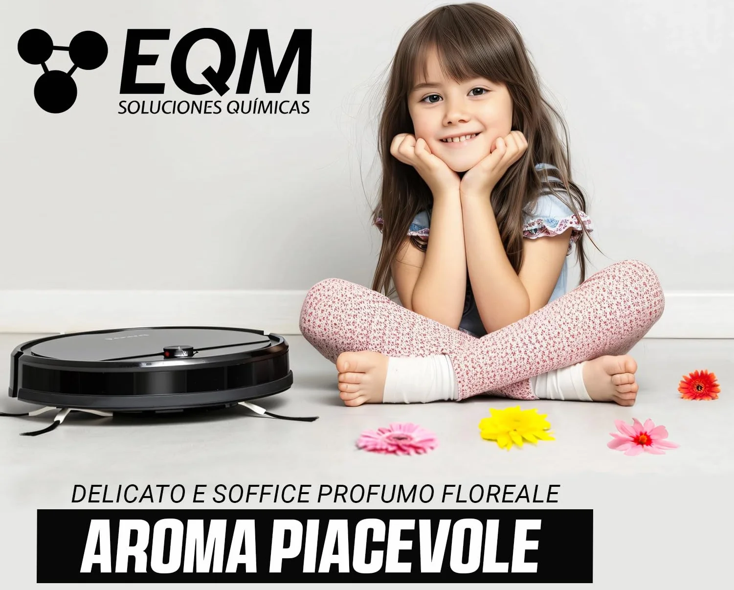EQM ECO-217 Detergente per Robot Lavapavimenti 1L pH Neutro