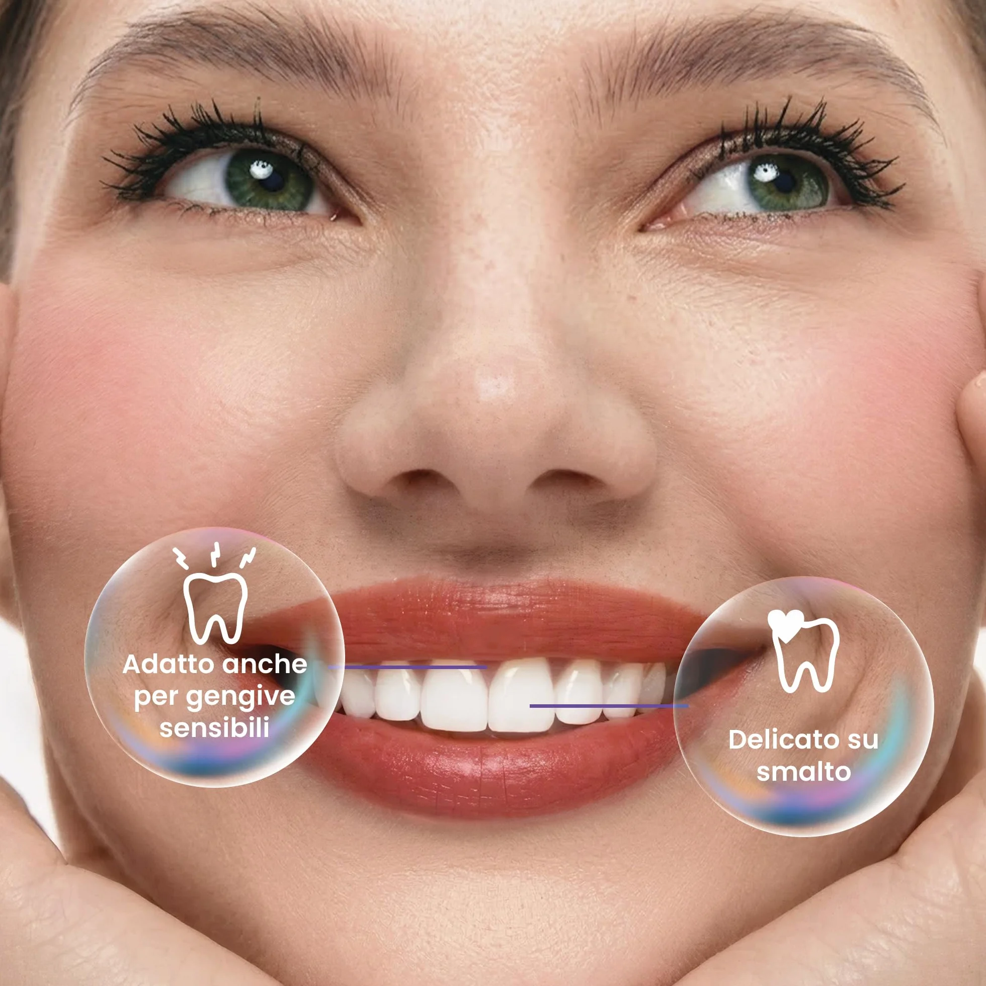 ESMILE Polvere Sbiancante Denti Immediato Carbone Attivo Naturale Menta Sbiancamento Professionale Pasta Denti Bianchi 30 gr