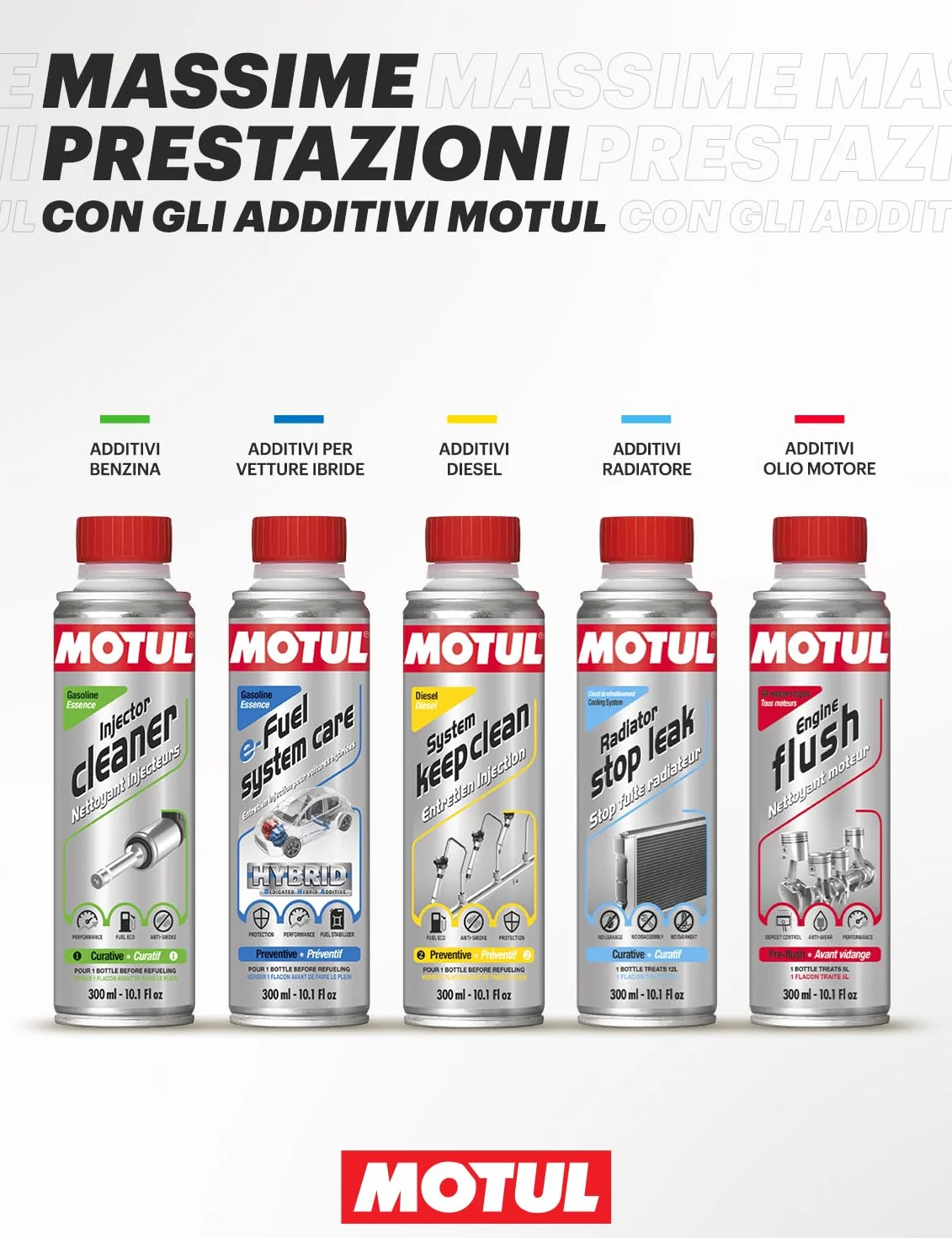Motul Boost and Clean Moto 200 ml Additivo Ottano Detergente 2T 4T