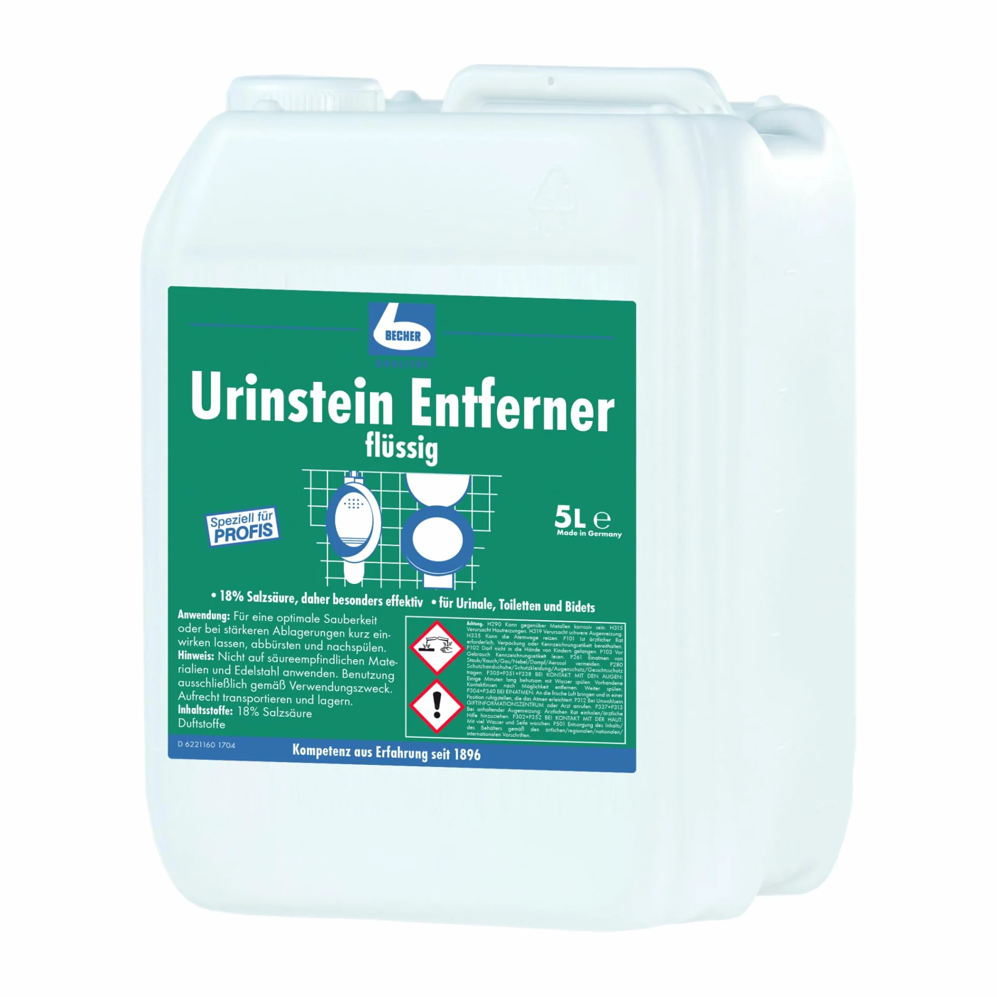 Dr. Becher Urinstein Entferner 5 Liter Kanister