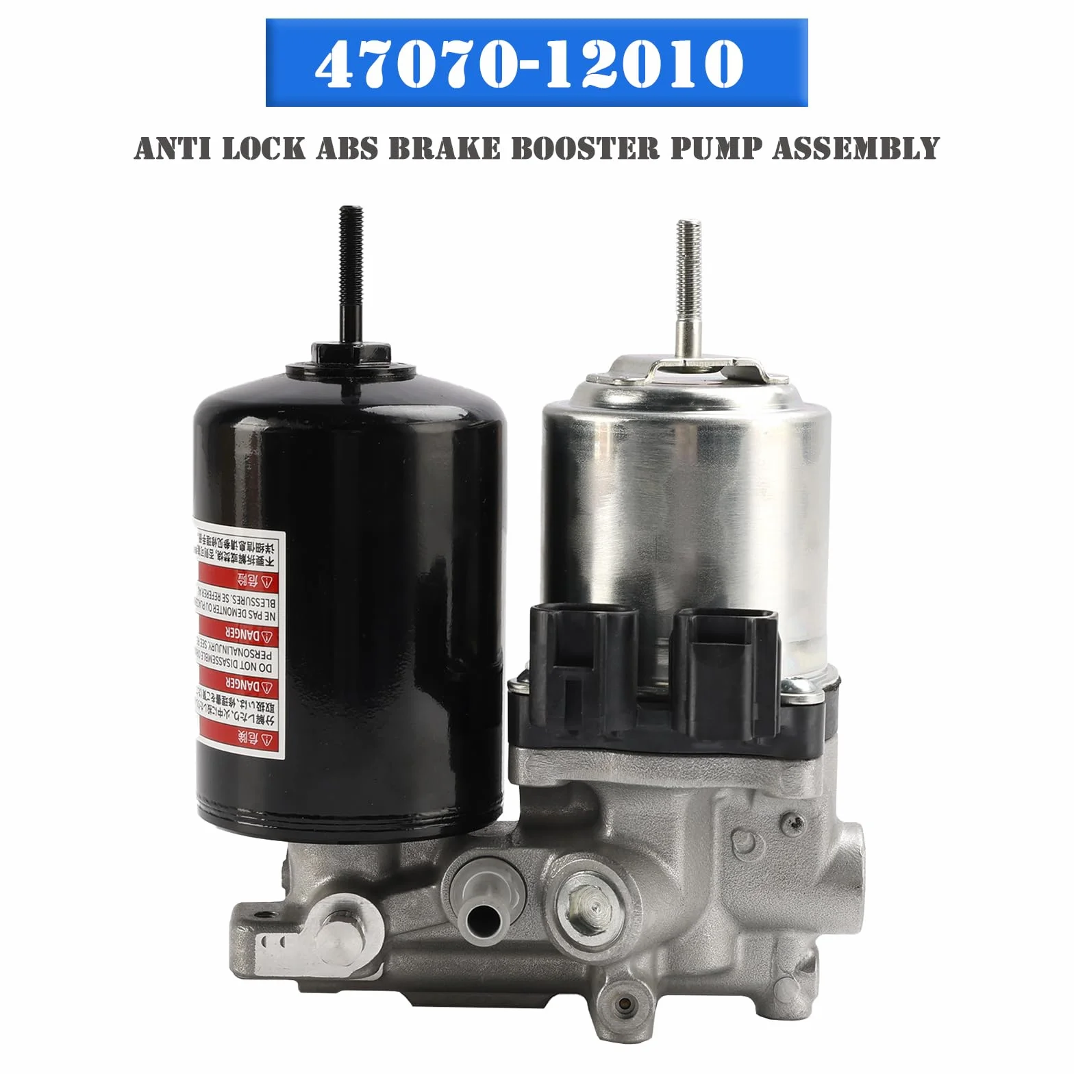 Topteng Anti Lock ABS Brake Booster Pump Assembly 47070-12010 Adatto per Toyota Prius/Corolla, Adatto per Lexus CT200H NX300