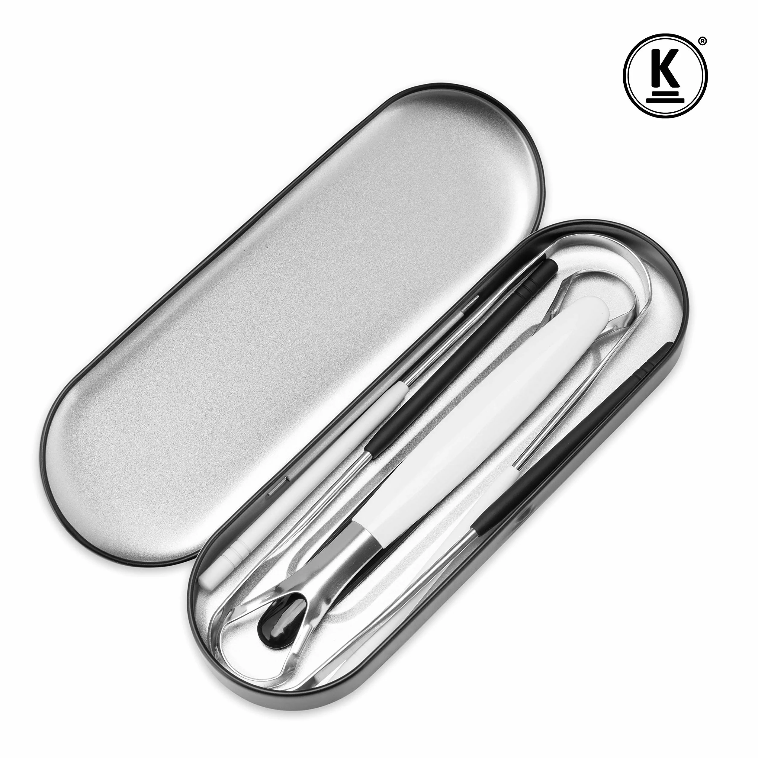 K-Pro Raschietto per Lingua in Acciaio Inox per Igiene Orale