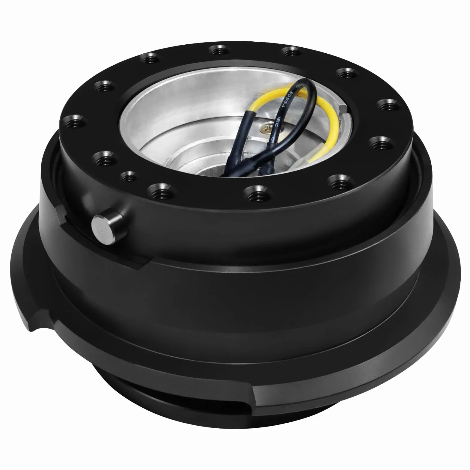 Adattatore Rapido Volante 6 Fori Snap Off Boss Gen 2.5 Nero Gara Rally Motorsport