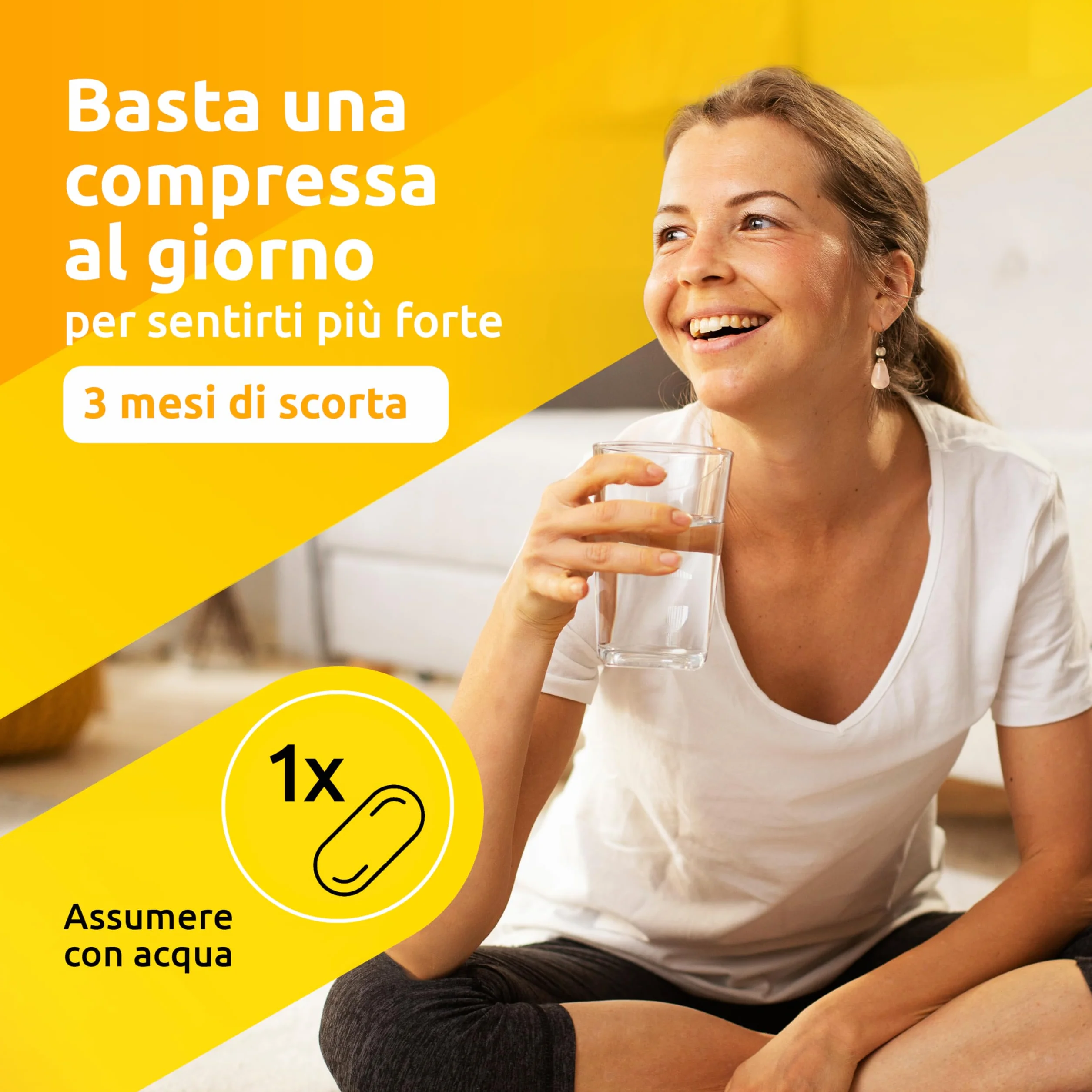 Supradyn Ricarica Multivitaminico Completo Vitamine e Minerali 95 Compresse Rivestite