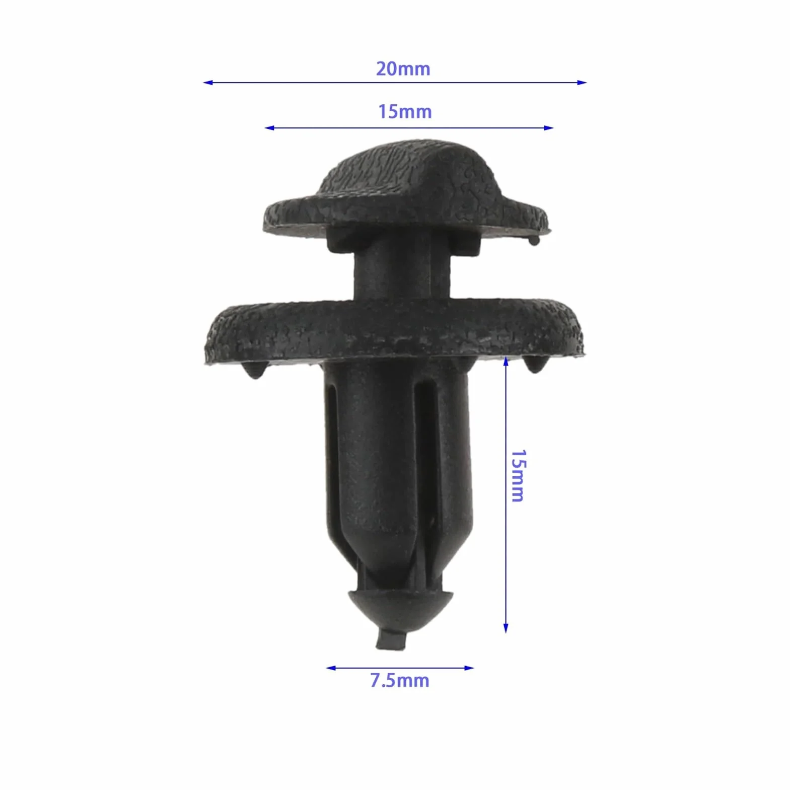 Clip di fissaggio terminale for ripiano portaoggetti for bagagliaio auto in plastica for Nissan Juke 799161KA3A Accessori for auto