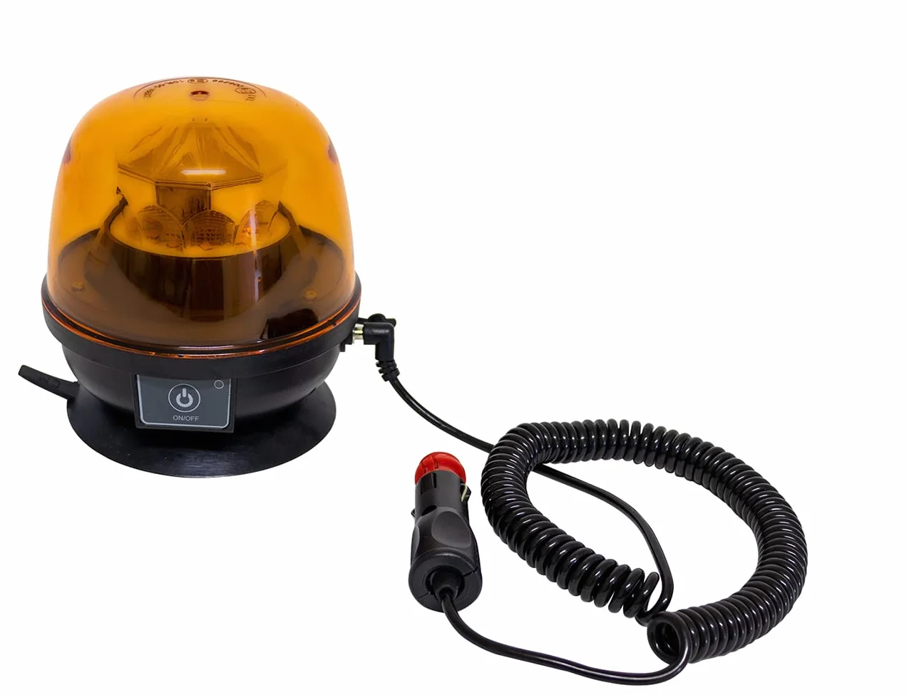 Ama Lampeggiante LED Magnetico a Batteria 12-24V 28W IP67 ECE-R10 ECE-R65