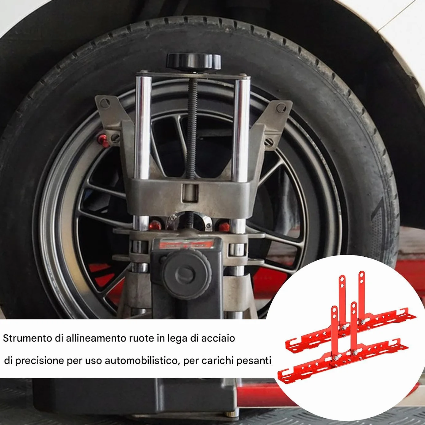 Attrezzo Di Allineamento Auto - Strumento Di Convergenza Professionale per Moto, Camion e Veicoli Industriali