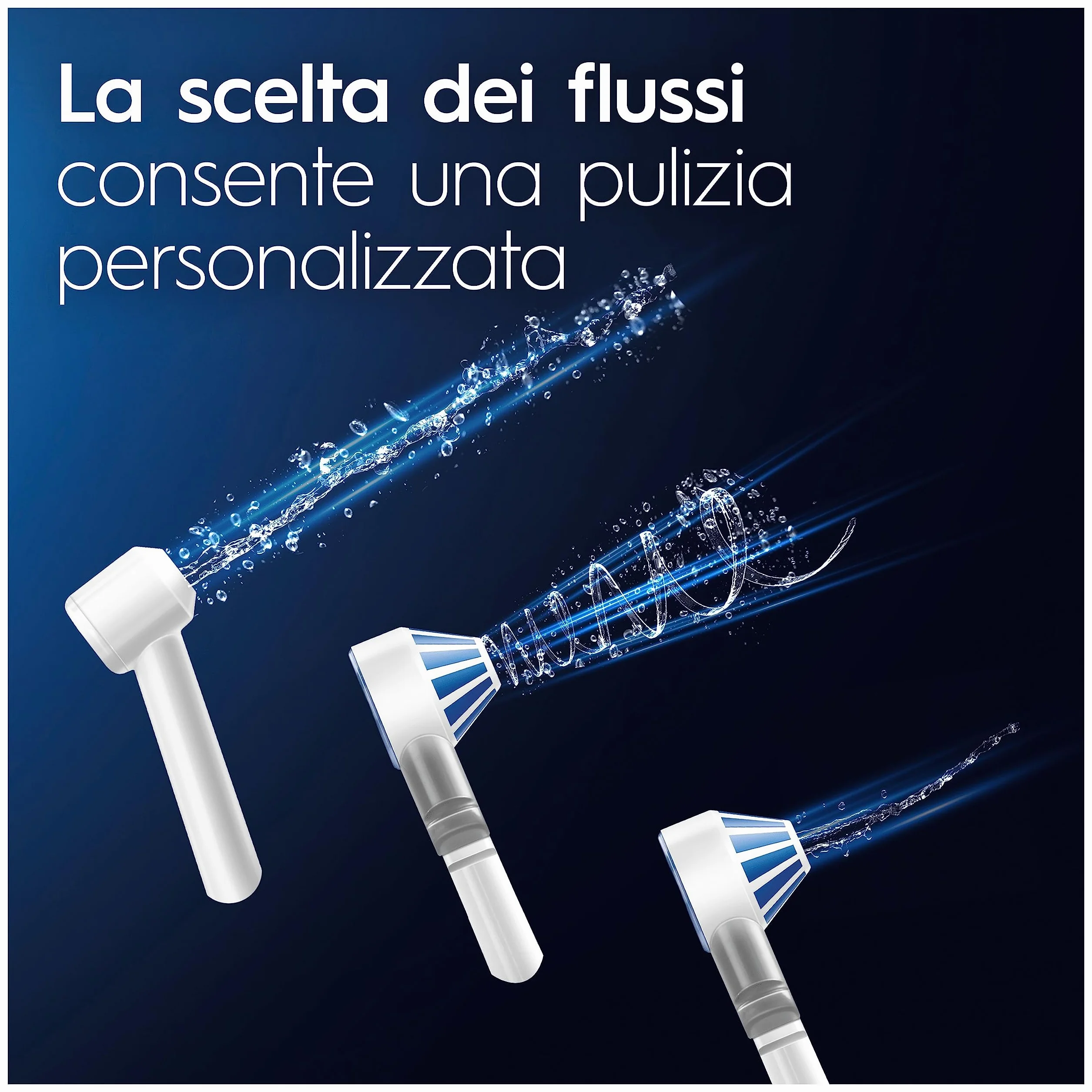 Oral-B Idropulsore Health Center con Beccuccio Oxyjet e Getto D’acqua