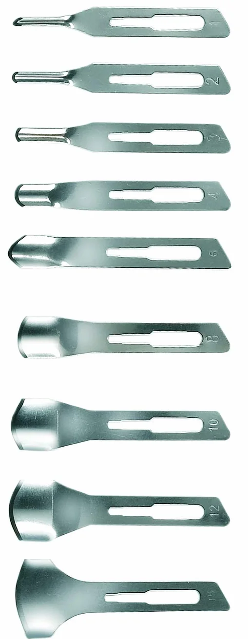 Kiepe Professional Lama Sgorbia N° 8 Acciaio - 20 szt. Manicure Pedicure