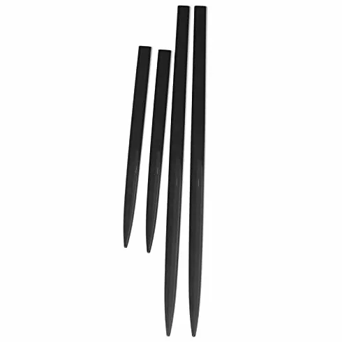 Modifica automatica della protezione della porta nera luminosa 4PCS