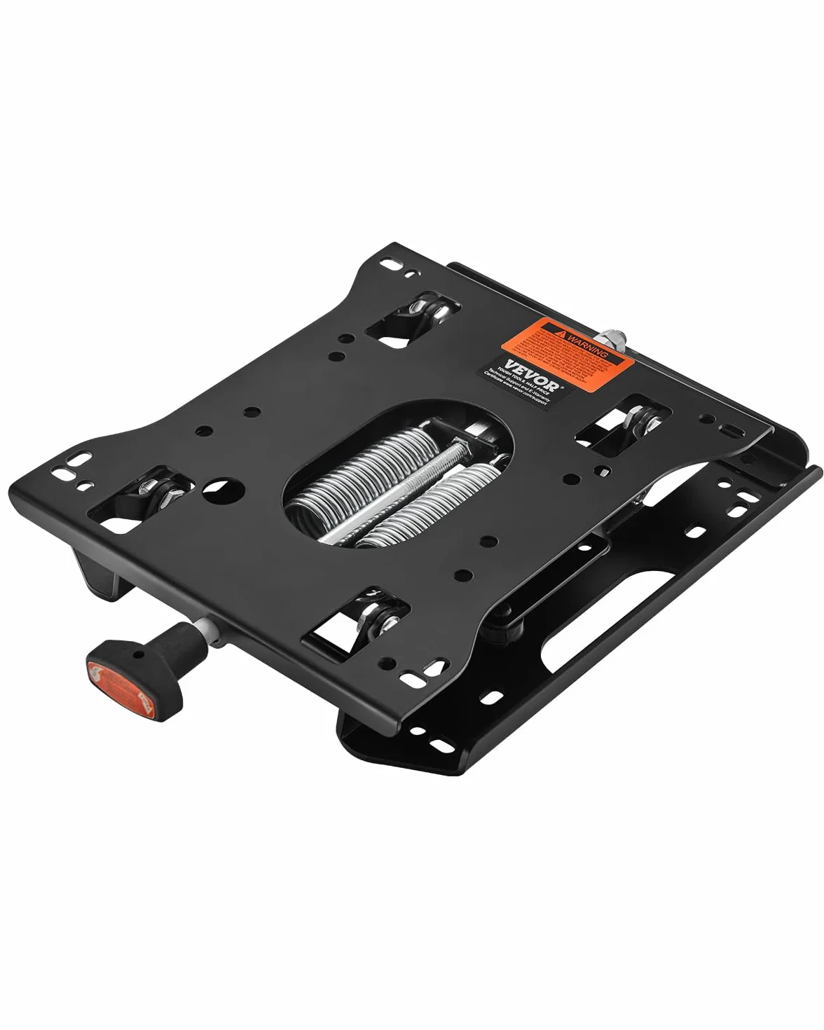 VEVOR Kit di Sospensione del Sedile Senza Binario Scorrevole, Sospensione Universale del Sedile con Sospensione Pneumatica per Tosaerba a Raggio di Sterzata Zero, per Carrello Elevatore, Bulldozer