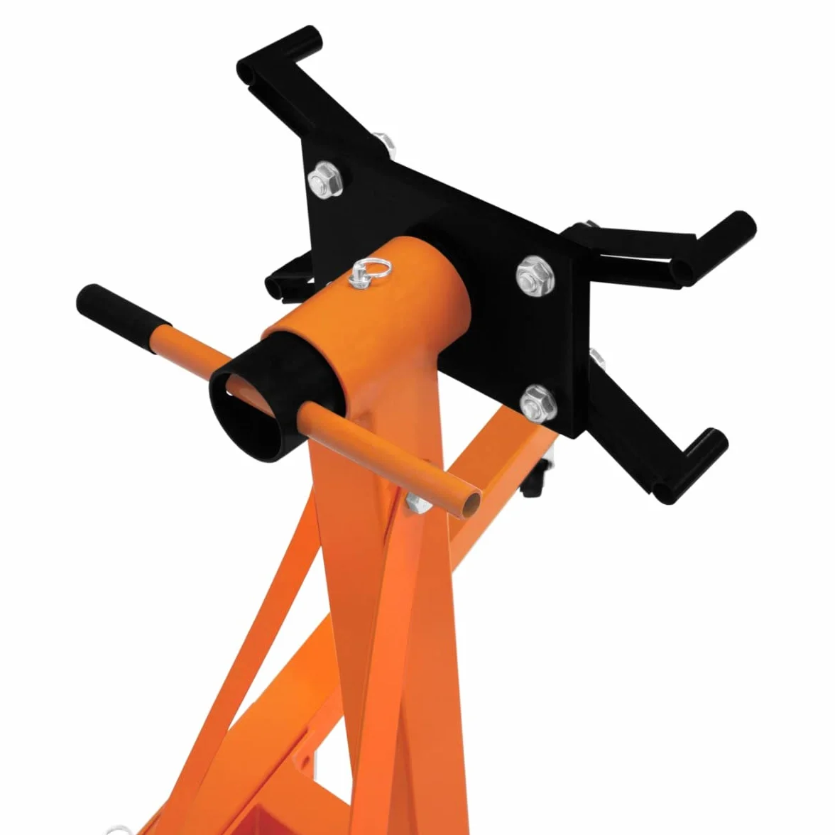 Supporto per cambio motore 900kg Rotazione 360° Altezza 810mm 6 Ruote 2 Freni Carrello professionale