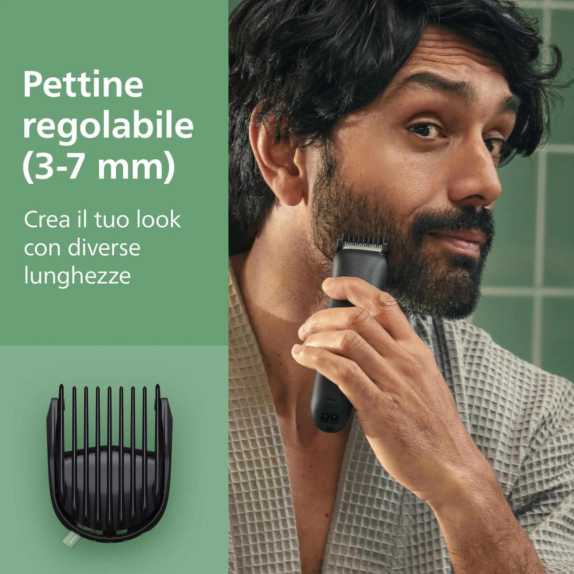 Philips Multigroom Serie 3000 9 in 1 Rifinitore Barba Capelli Corpo MG3946/15