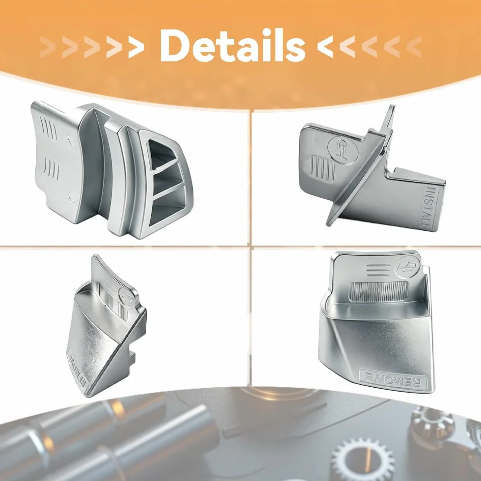 DSkoiph Set di attrezzi per la rimozione della cinghia elastica in metallo, 2 pezzi, kit per auto, camion, carrelli e altri veicoli
