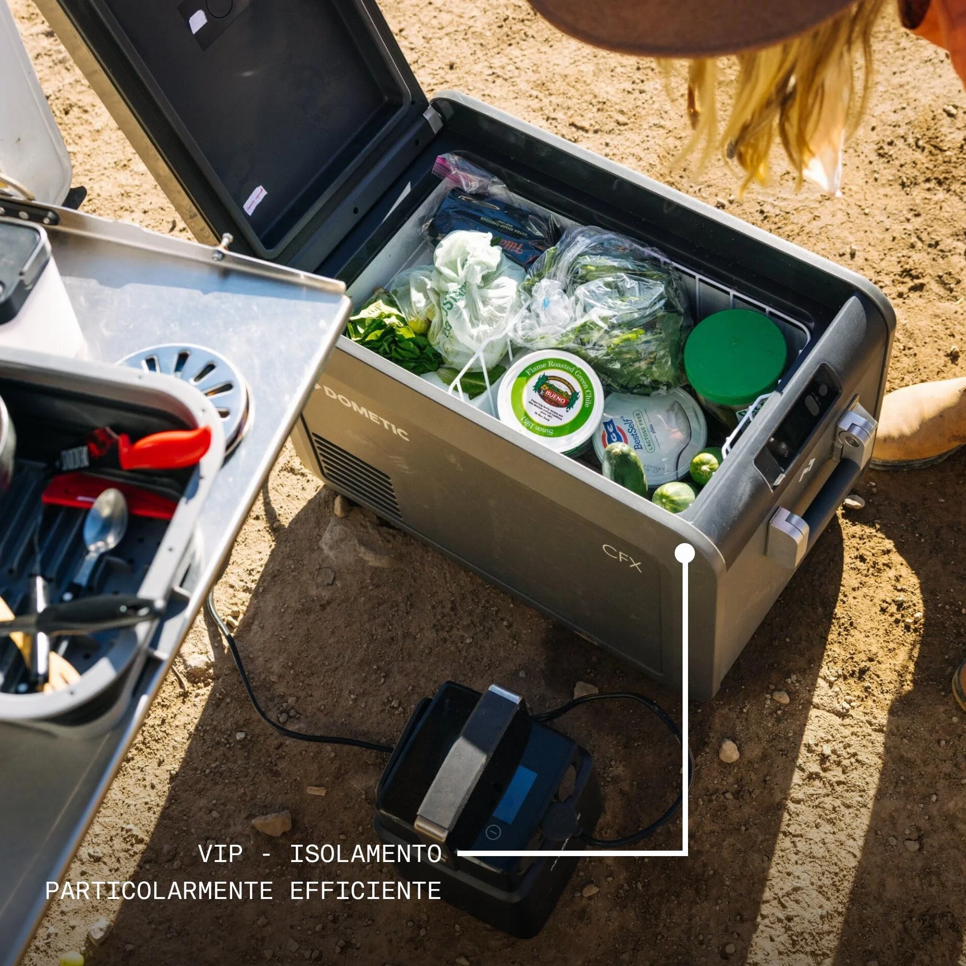 Dometic CFX5 35 - Frigorifero Portatile a Compressore 35L - Mini Frigo Portatile per Auto, Camper - 12V/240V - Frigo Termo Elettrico, Freezer Piccolo