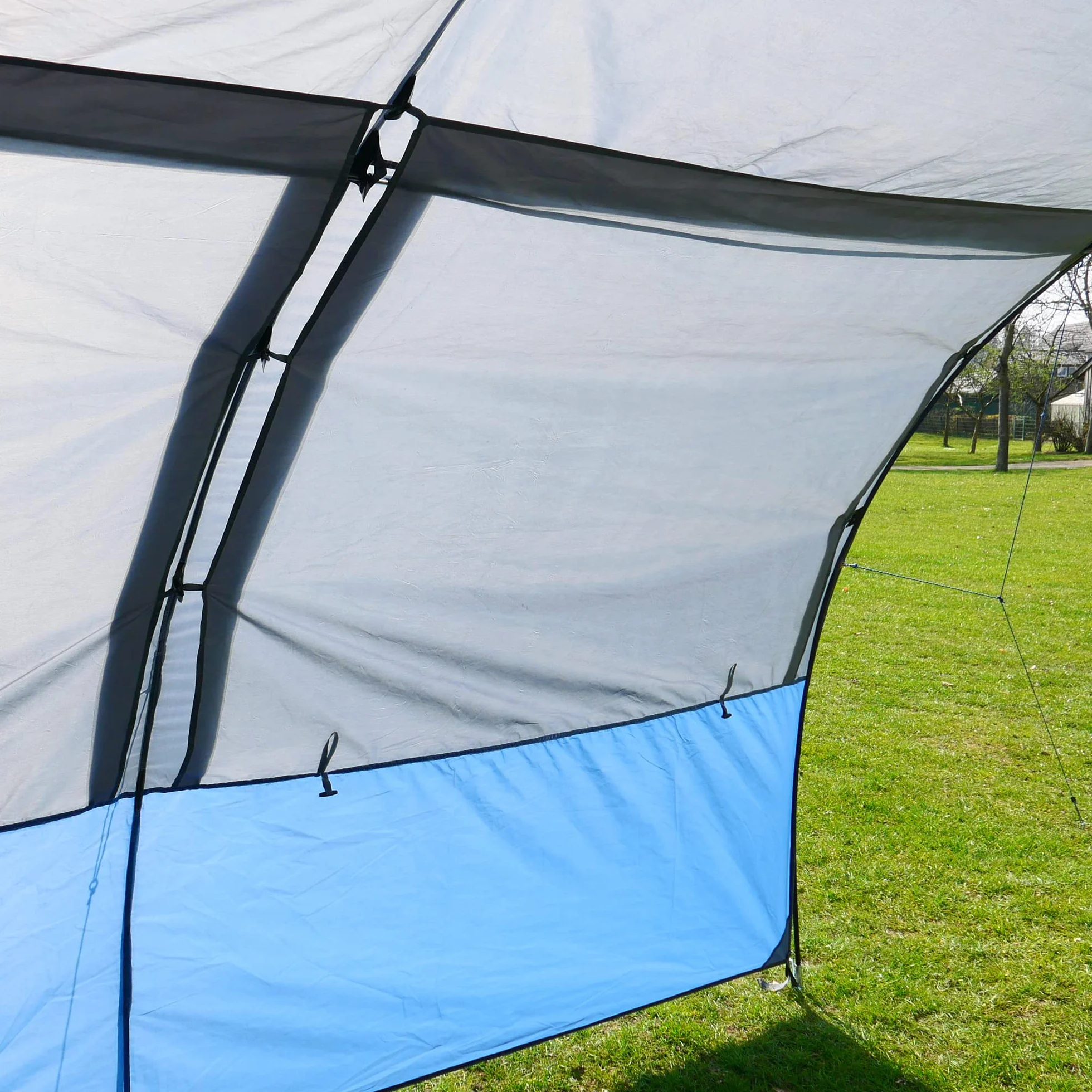Tettoia per roulotte e camper Gear Riviera 4 misure 2-3,5m larghezza 260cm profondità protezione UV 50+