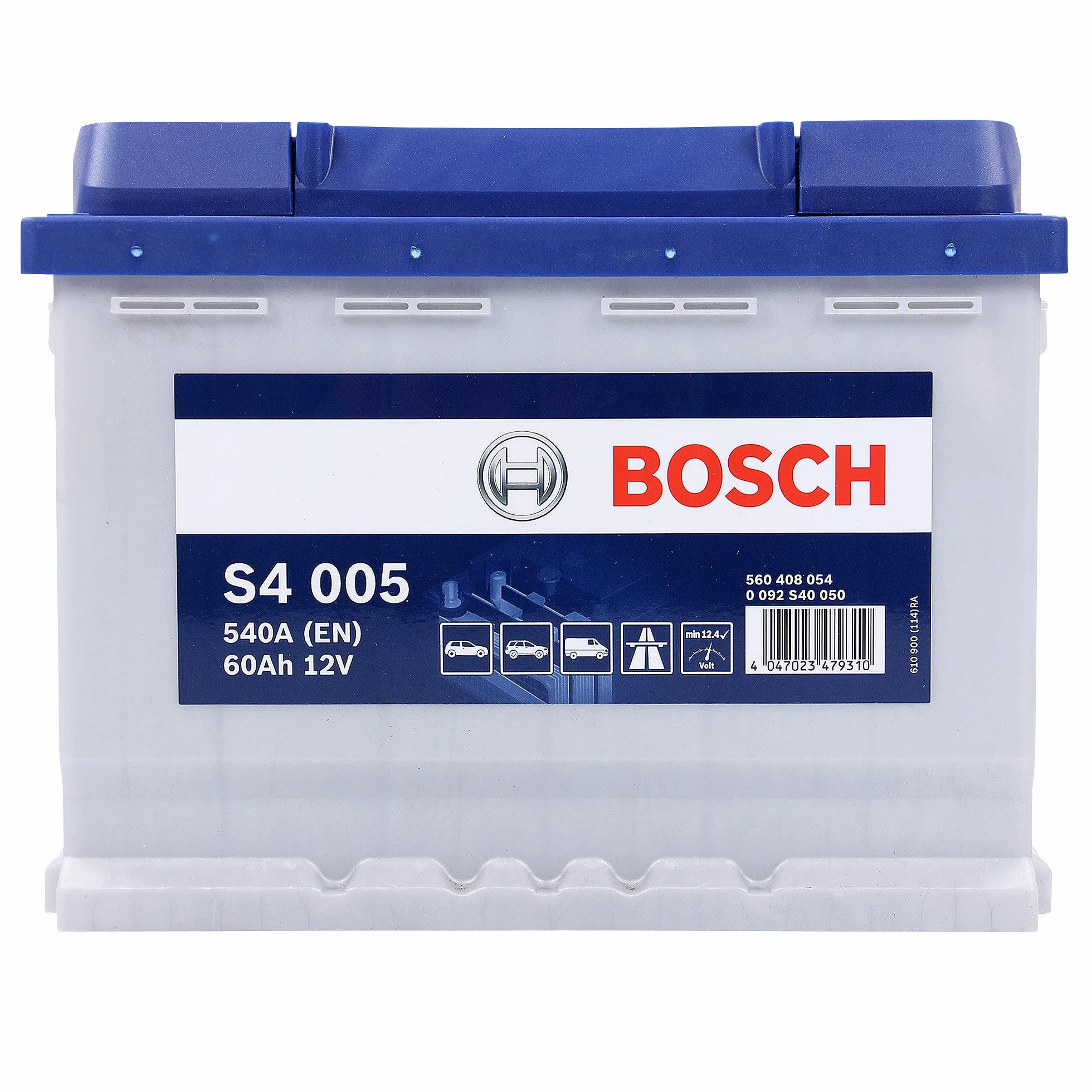 Bosch 0092S40050 Batteria Auto 60A/H 540A