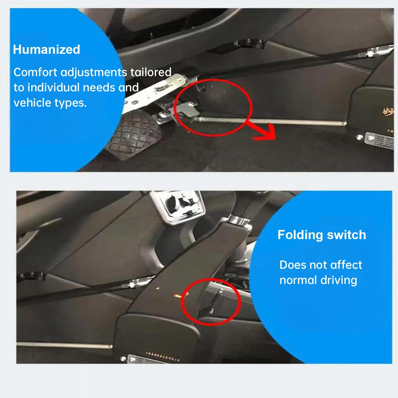 Assistenza Alla Guida Controllatamanualmente,comandi Manuali Per Conducenti Disabili,funzione Blocco Freno,freno E Acceleratore Disinnestati,non È Necessario Praticare Fori,per Qualsiasi Veicolo