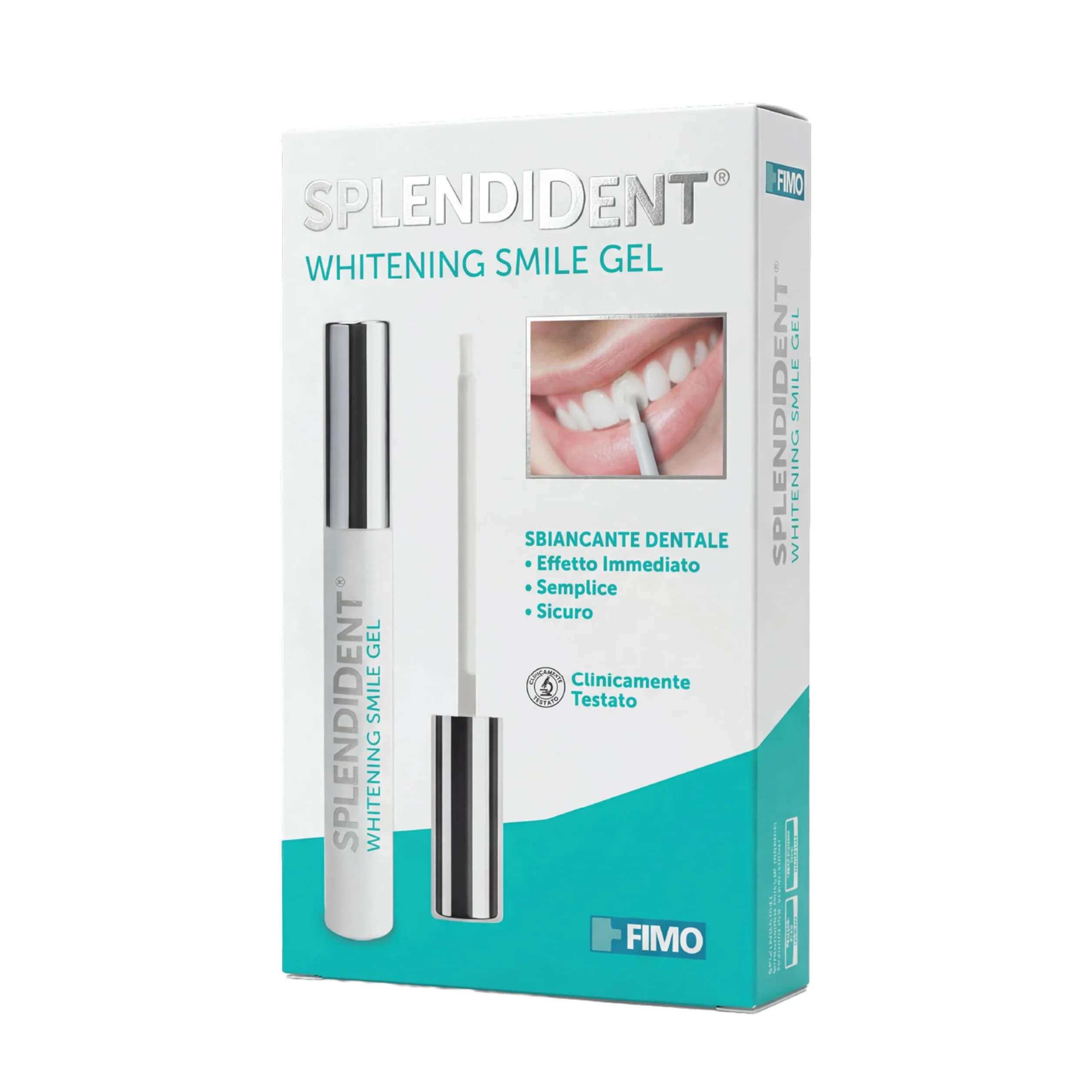 Gel sbiancante dentale z PAP, aplikacja precyzyjna