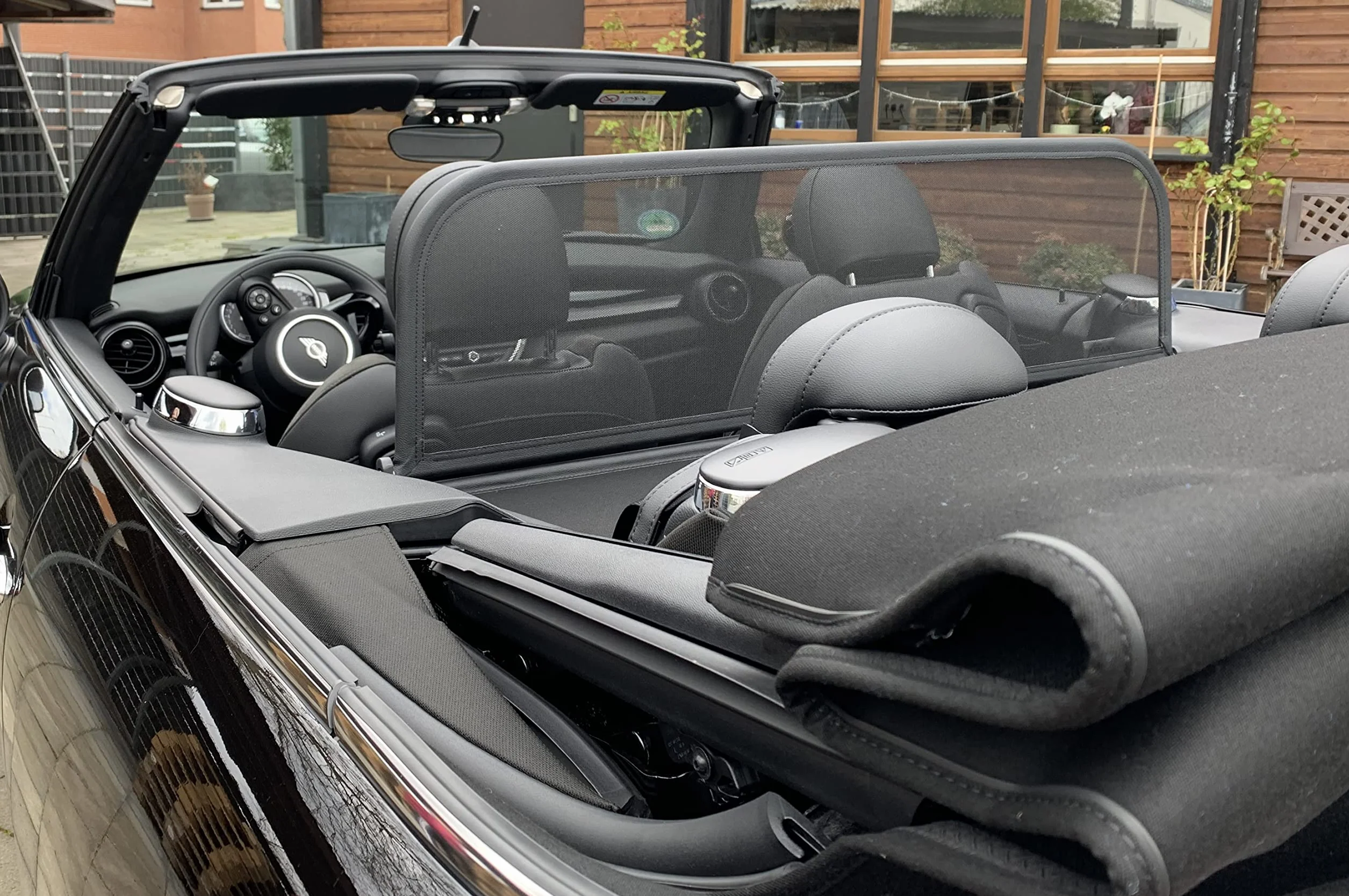 Deflettore antivento per BMW Mini One Cooper F67 Mk IV Cabrio z etui