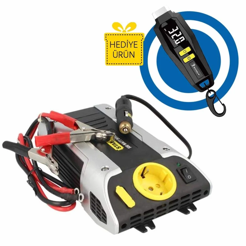 Stanley PC500 Przetwornica napięcia 500W 12V