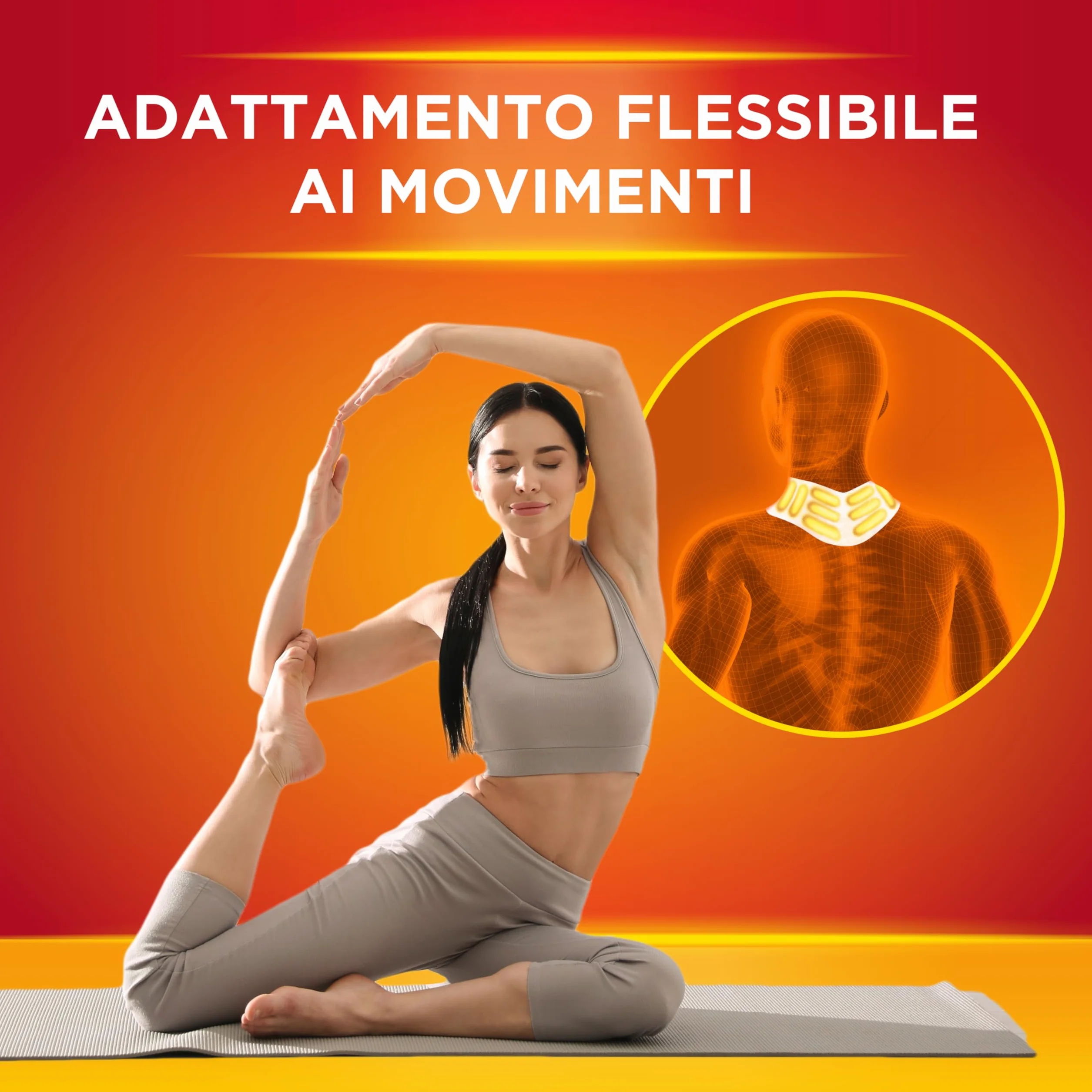 ThermaCare Fasce Autoriscaldanti a Calore Terapeutico 8 Ore, 6 Pezzi per Dolori di Collo Spalla Polso