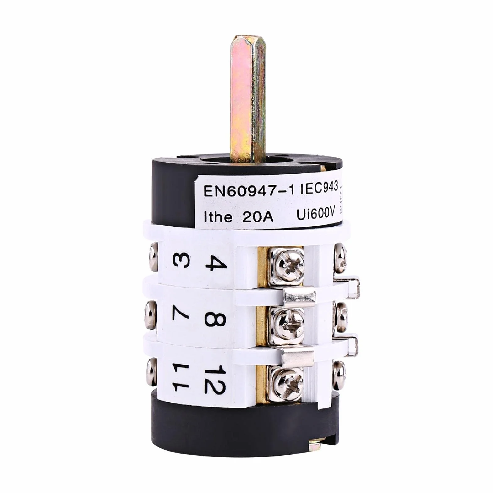 Interruttore avanti e indietro,220V/380V20A Smontagomme per auto in metallo Strumento per interruttore in avanti e retromarcia, interruttore universale per macchina per rastrellare pneumatici auto