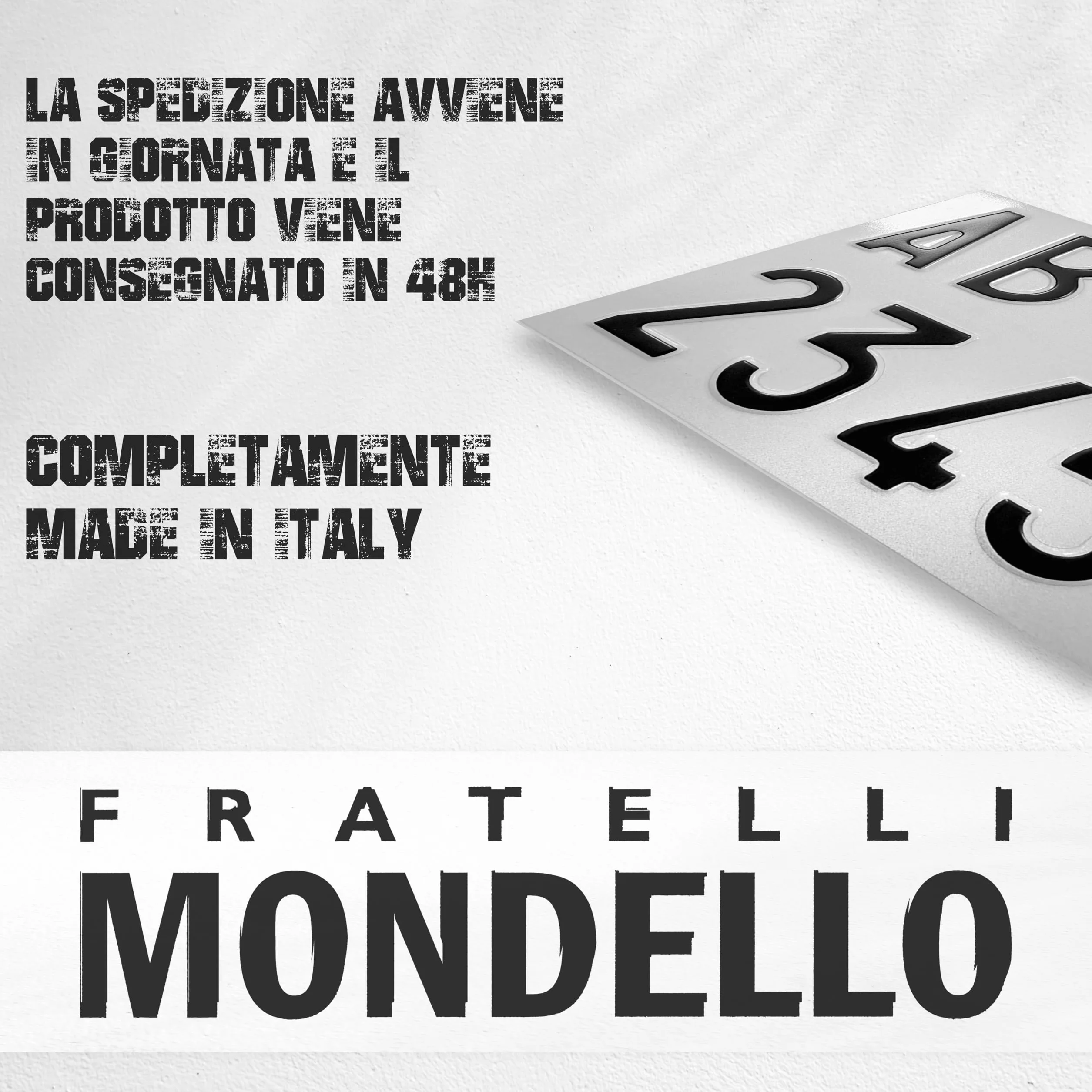 Fratelli Mondello La Vera Replica Targa Storica per Moto dal 1994 al 97 in Alluminio a Rilievo Battuta, Punzonata