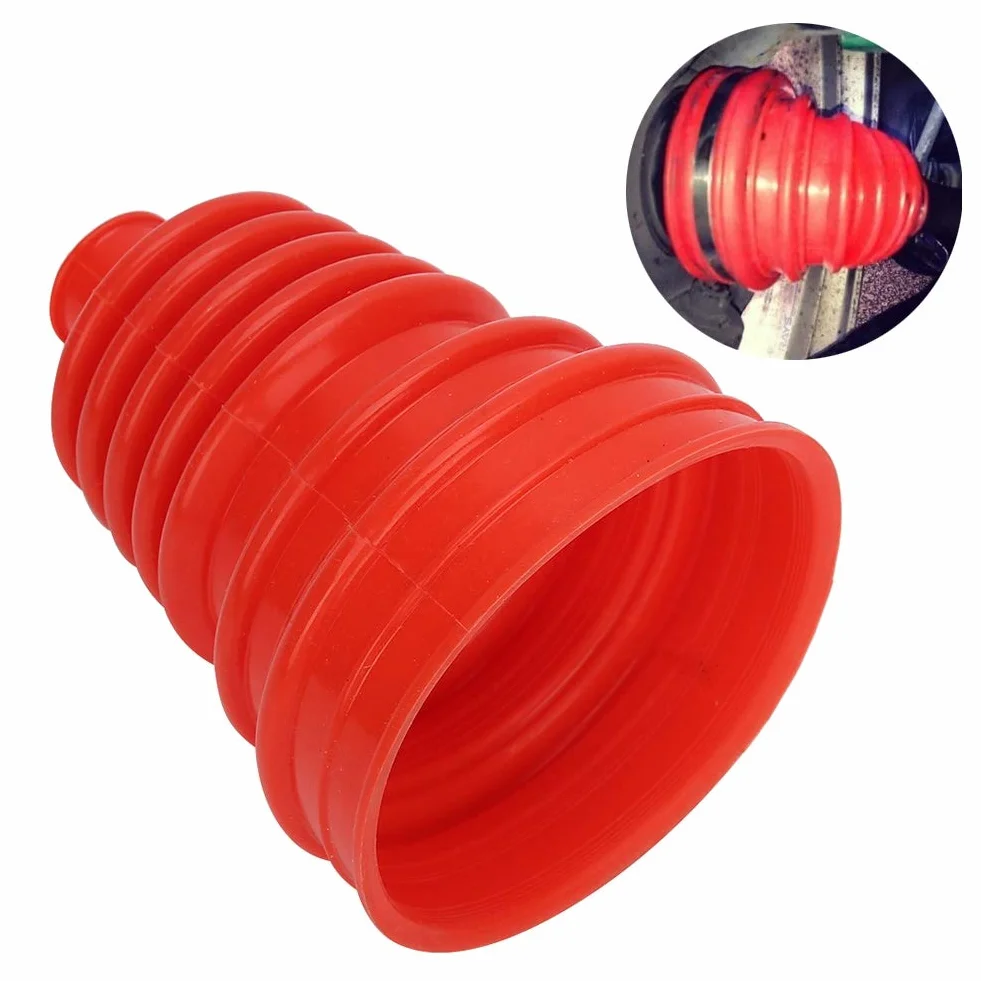 Kit testa a sfera universale in silicone per cuffia asse CV Rosso