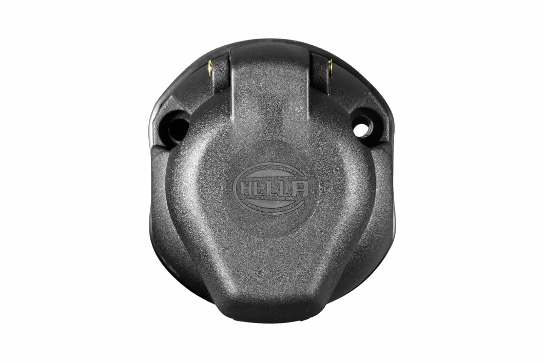 HELLA 8JB 005 949-011 Presa corrente 13A poli con disinserimento retronebbia Spina Contatto a vite nero