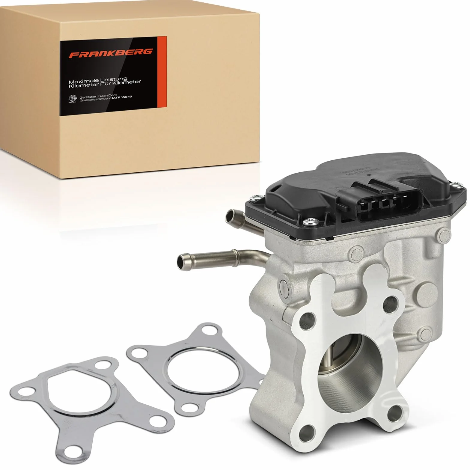 Frankberg Tubazione Valvola AGR Diesel Compatibile con Pathfindel III R51 NP300 Navara D40 NT400 Cabstar F24M Cabstar F24M F24W NP300 Pick-up D22 Replace# 147105X00D
