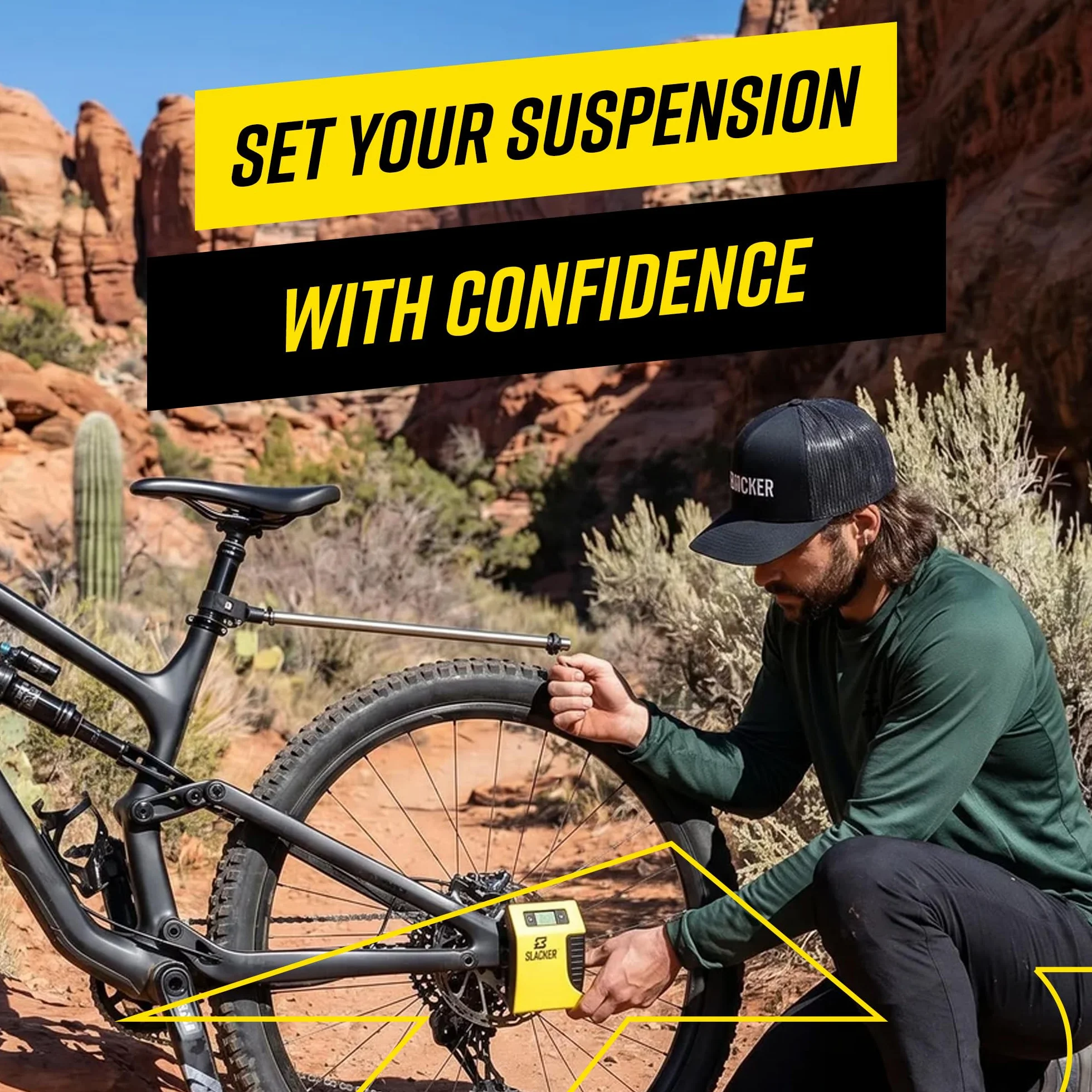 Slacker Mountain Bike Starter Kit di messa a punto sospensione