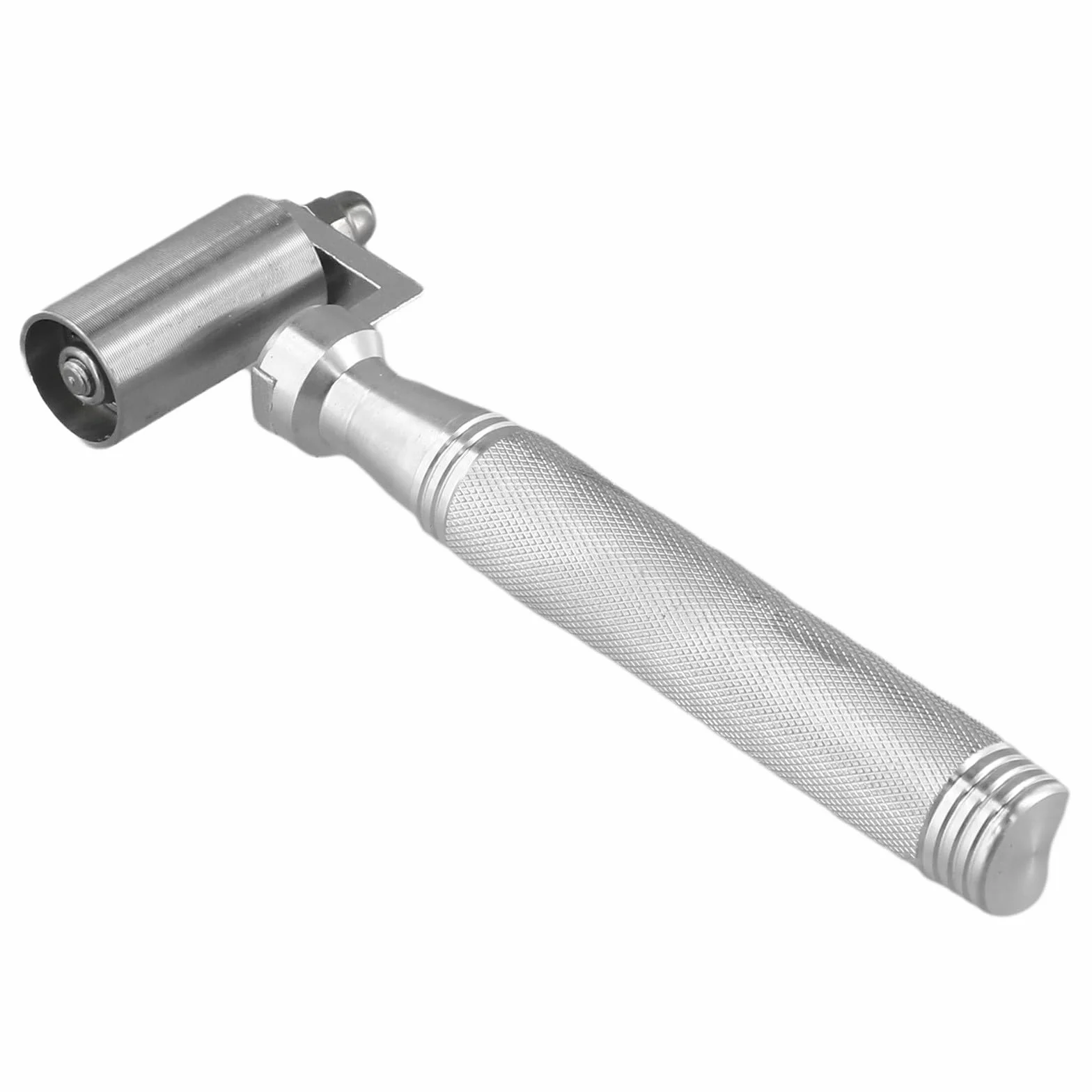 Rullo a pressione piatto in acciaio inossidabile per cuciture in PVC ordinario spesso, tessuto non tessuto, tessuto (40 mm)