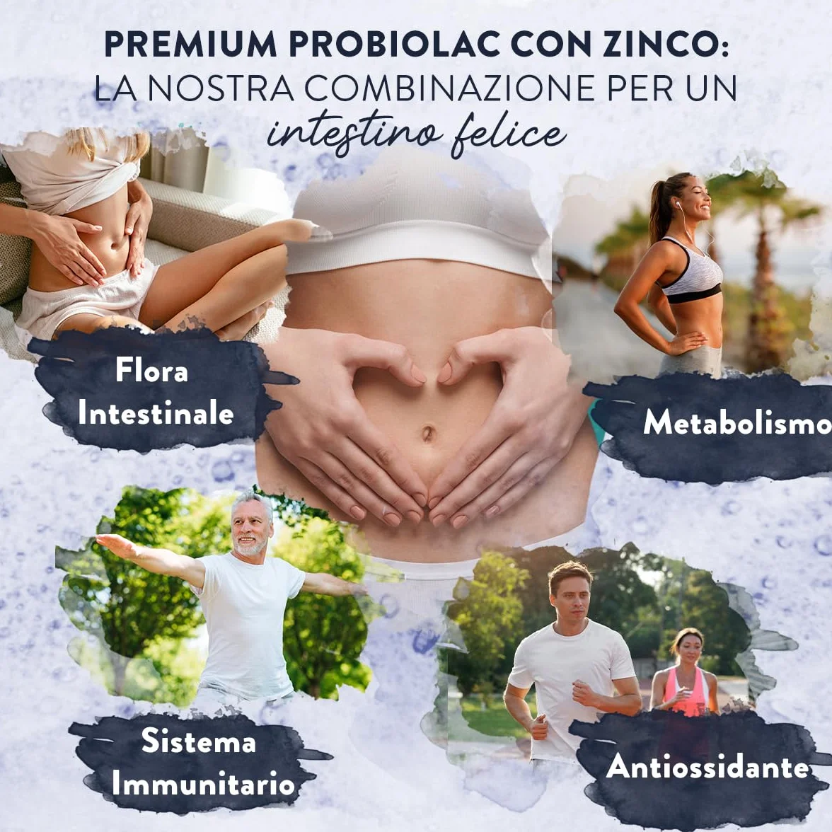Probiotici 120 Miliardi UFC 30 Ceppi Batterici Lactobacillus Crispatus Acidophilus Gasseri 90 Capsule