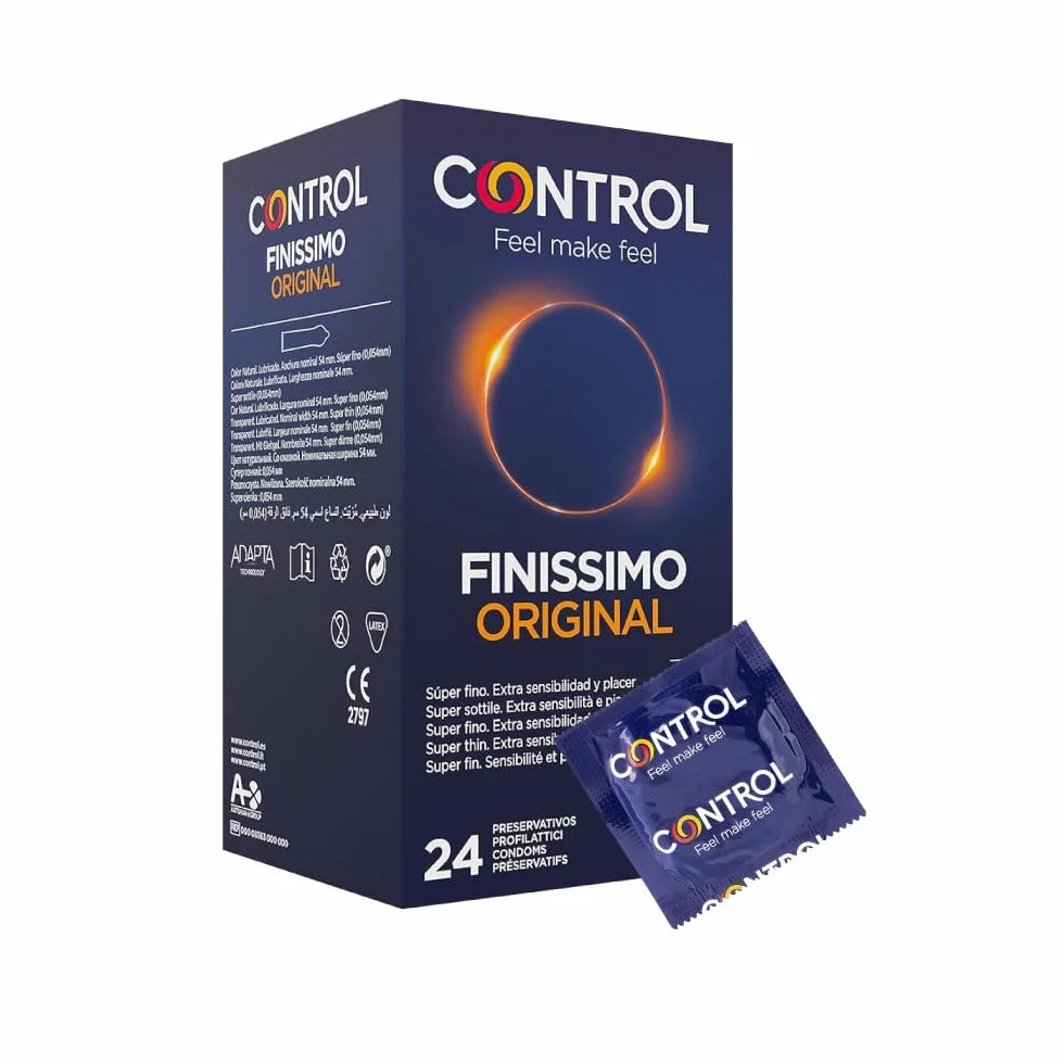 Control Finissimo Original Preservativi Super Sottili 0.05 mm - 24 Profilattici