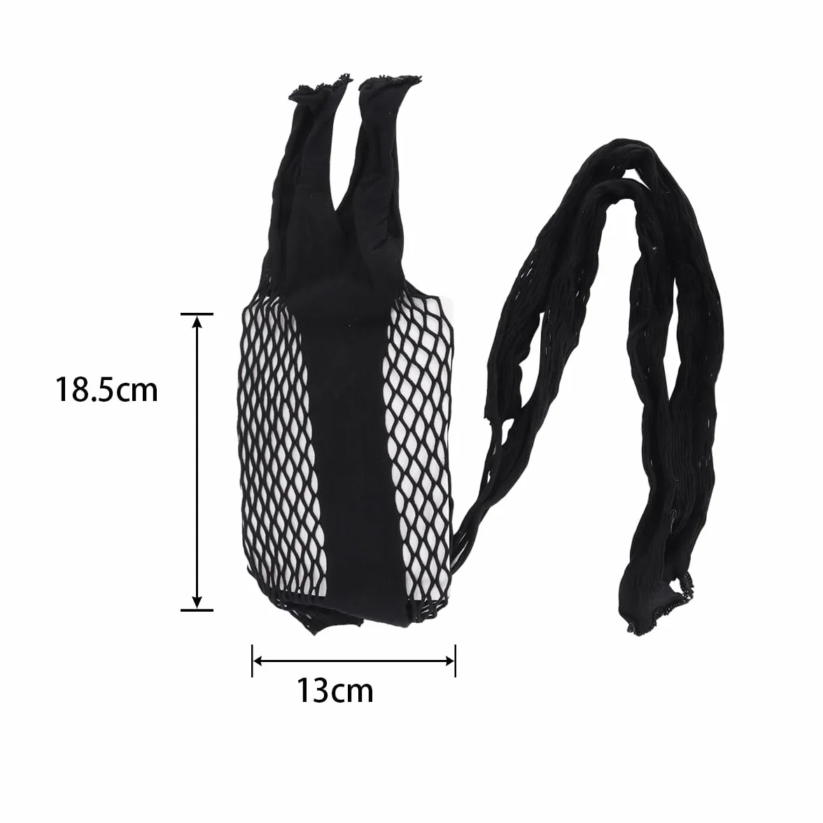 Mankini a rete uomo Alide Intimo body aderente con tasca calze 55-90 kg