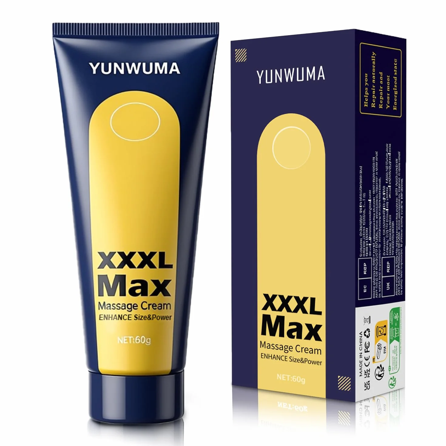 Crema per la crescita maschile ingrandimento pene 60g Formula miglioramento prestazioni