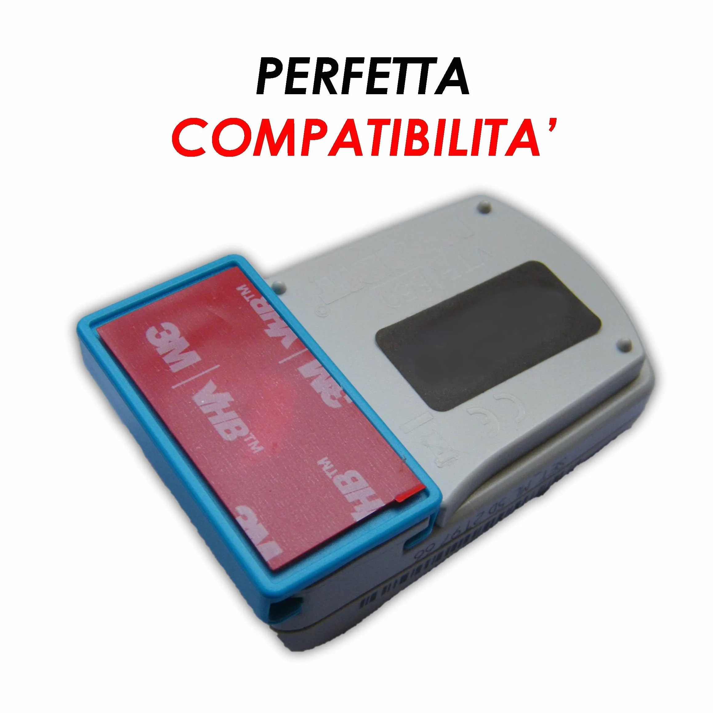 Generico Un Pezzo Supporto Compatibile con UnipolMove Biadesivo ad Alta Tenuta, Fissaggio Sicuro e Senza Residui per Parabrezza. Clip Non Stampata in 3D (1)