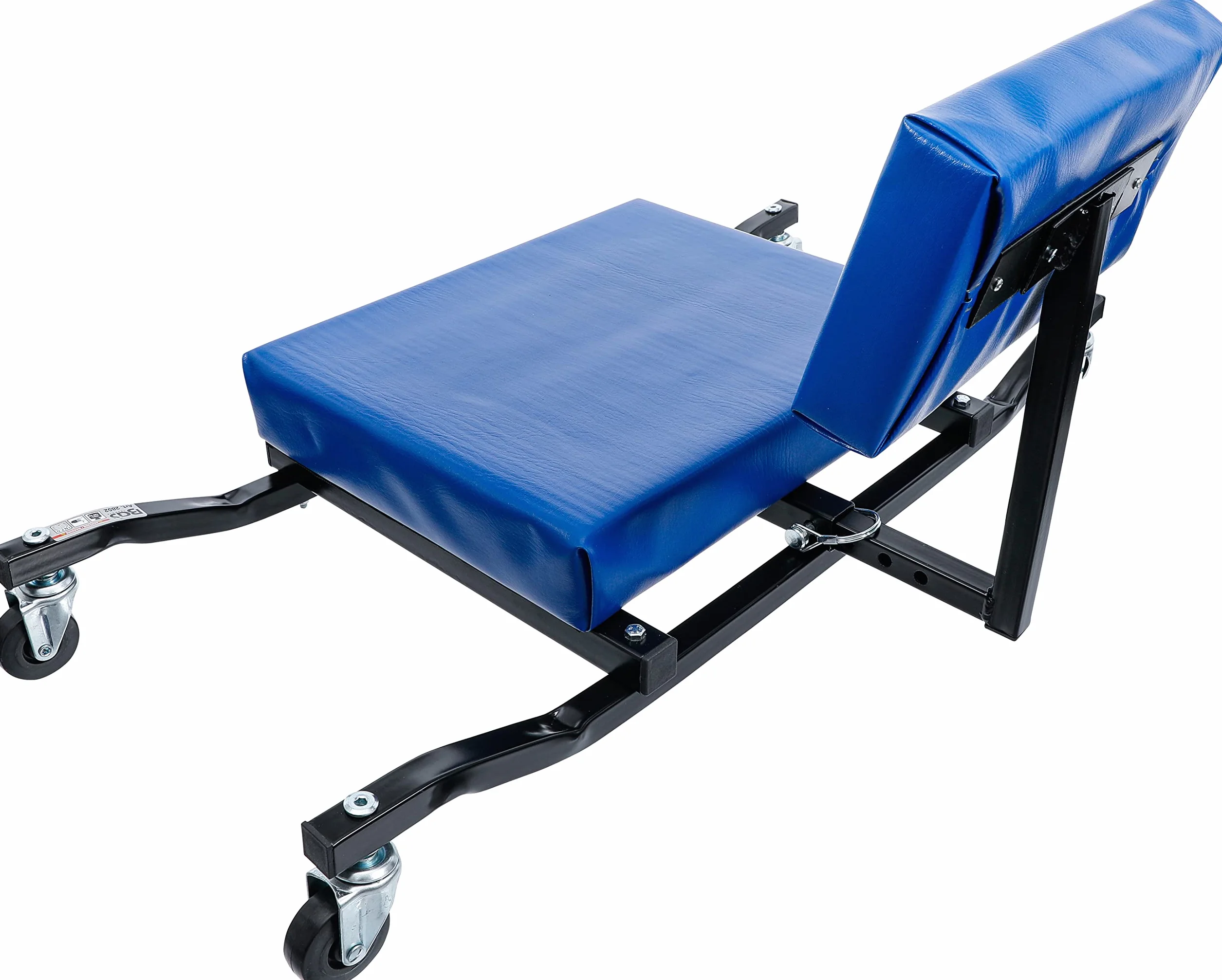BGS 2852 Sgabello da officina con rotelle extra piatta
