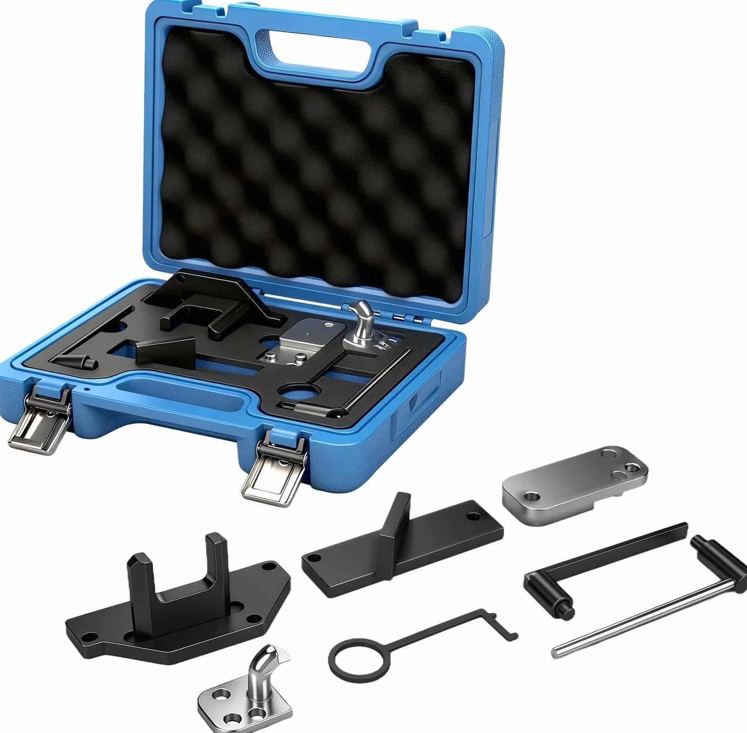 TANIASHOP Kit Messa in Fase Motori PSA 1.0 1.2 PureTech GDI VTi VVT per Peugeot Citroen Opel Toyota – Set Fasatura Professionale Alberi a Camme e Volano