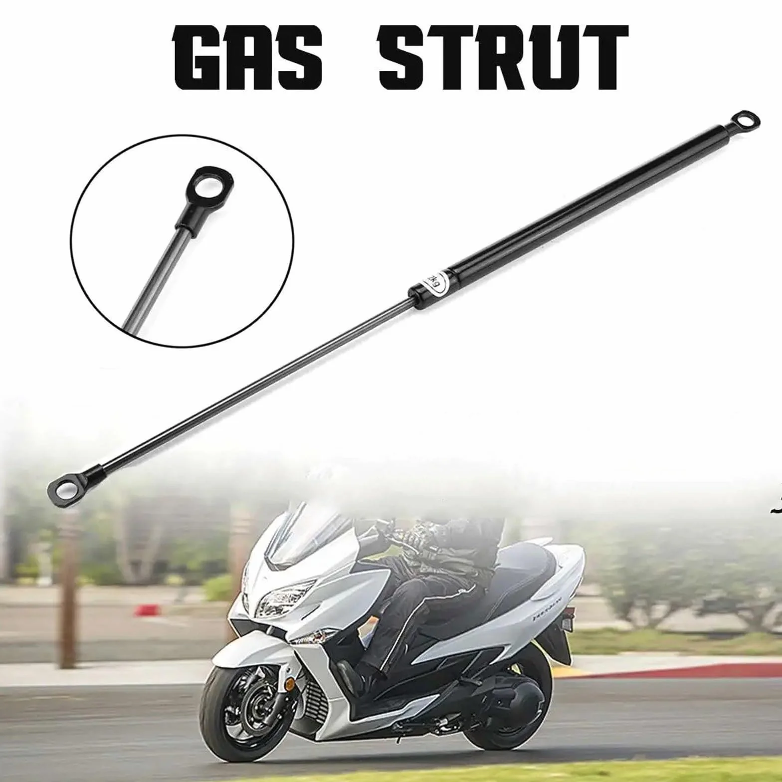 Ammortizzatore Pneumatico Per SUZUKI Burgman 400 AN400 AN400S 1/2X Scooter Sedile Regolazione Braccio Sollevamento Assorbimento Degli Urti Puntone Sollevamento Gas Puntone Bar(1 pz)