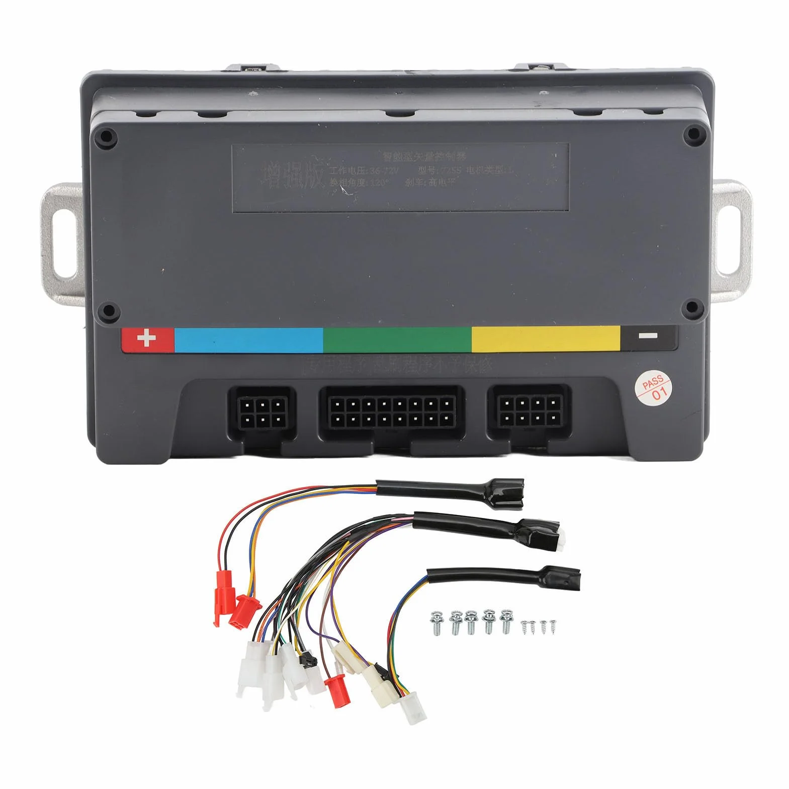 Control Em-50-96v Em85 EM50SP Controller Onda Sinusoidale per Moto Elettrica 3960W, Programmabile da PC, Resistente all'acqua IP67, per Prestazioni del Motore Migliorate