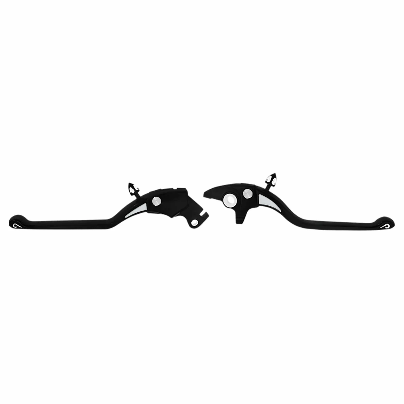 CNC Regolabile Leva Freno Frizione per Motocicletta Nera Harley Street 500 750 2016-2020