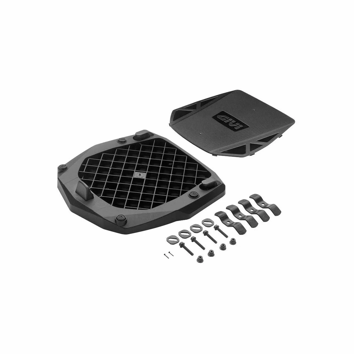 GIVI E251 Monokey Piastra Universale Metallo Nero