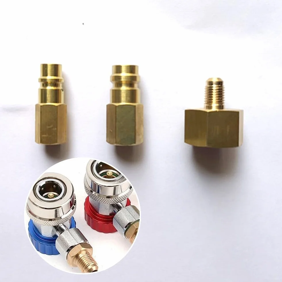 Adattatori R134A SAE 14 W21 8-14 SAE condizionamento veicoli LP set 3