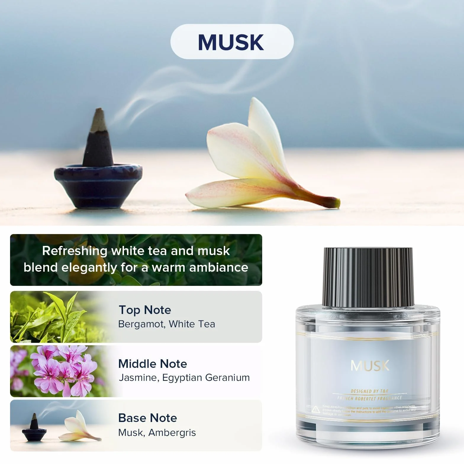 Ceeniu Deodoranti per auto F26/CF12 Musk 45 ml