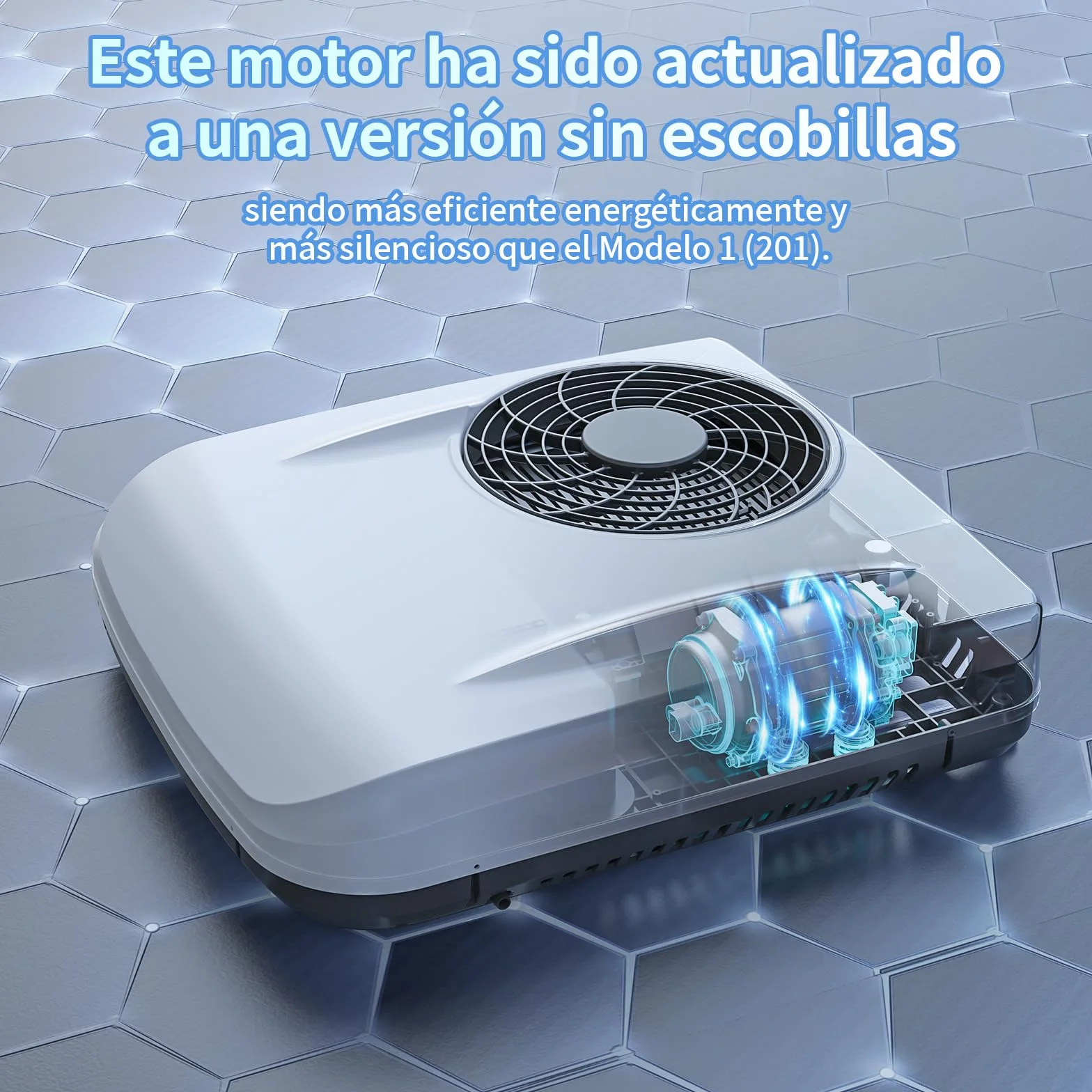 K202 Condizionatore Camper 12V 10000 BTU Inverter Caldo e Freddo R134a